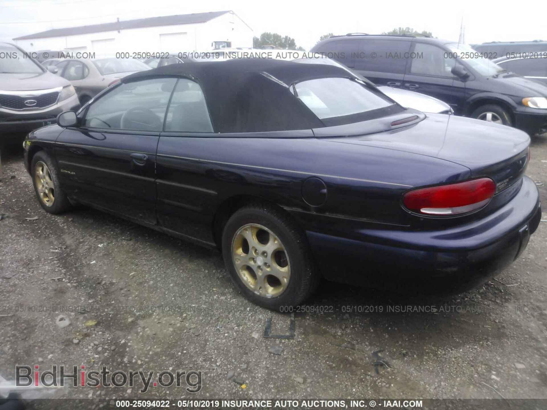 1998 CHRYSLER SEBRING - VIN: 3C3EL55H0WT320380 - Фото 3