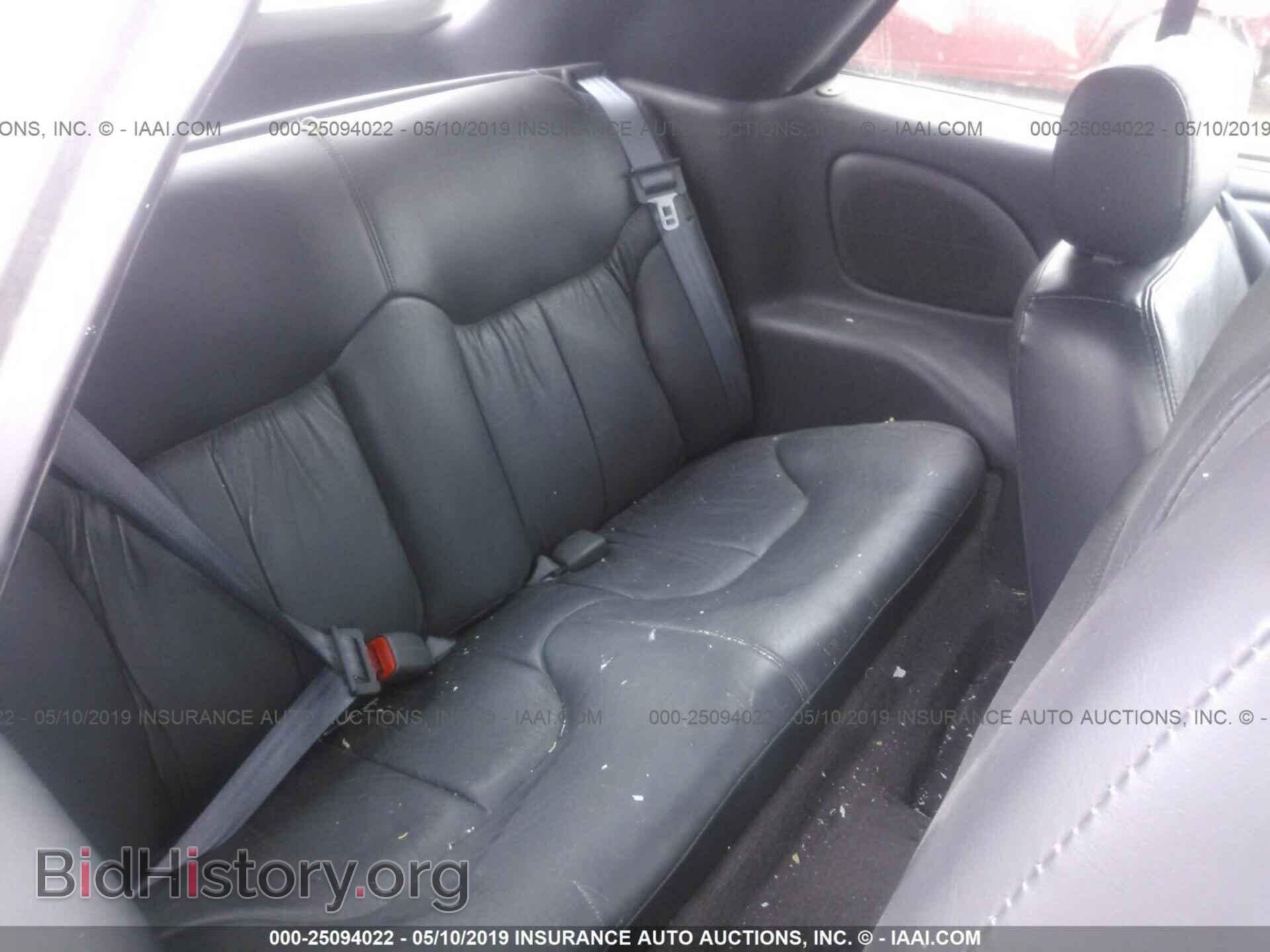 1998 CHRYSLER SEBRING - VIN: 3C3EL55H0WT320380 - Фото 8