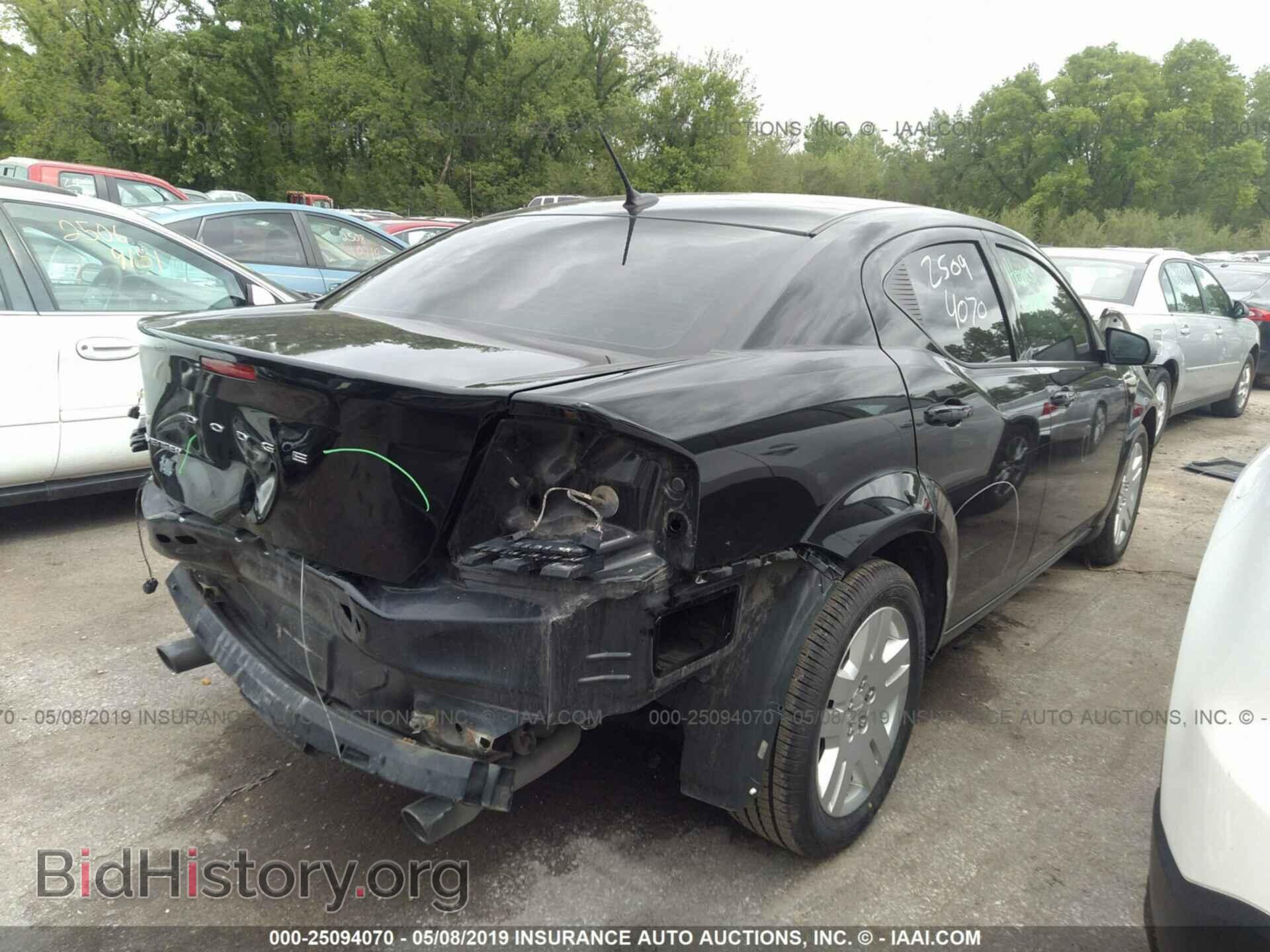2014 DODGE AVENGER - VIN: 1C3CDZAG3EN218529 - Фото 4