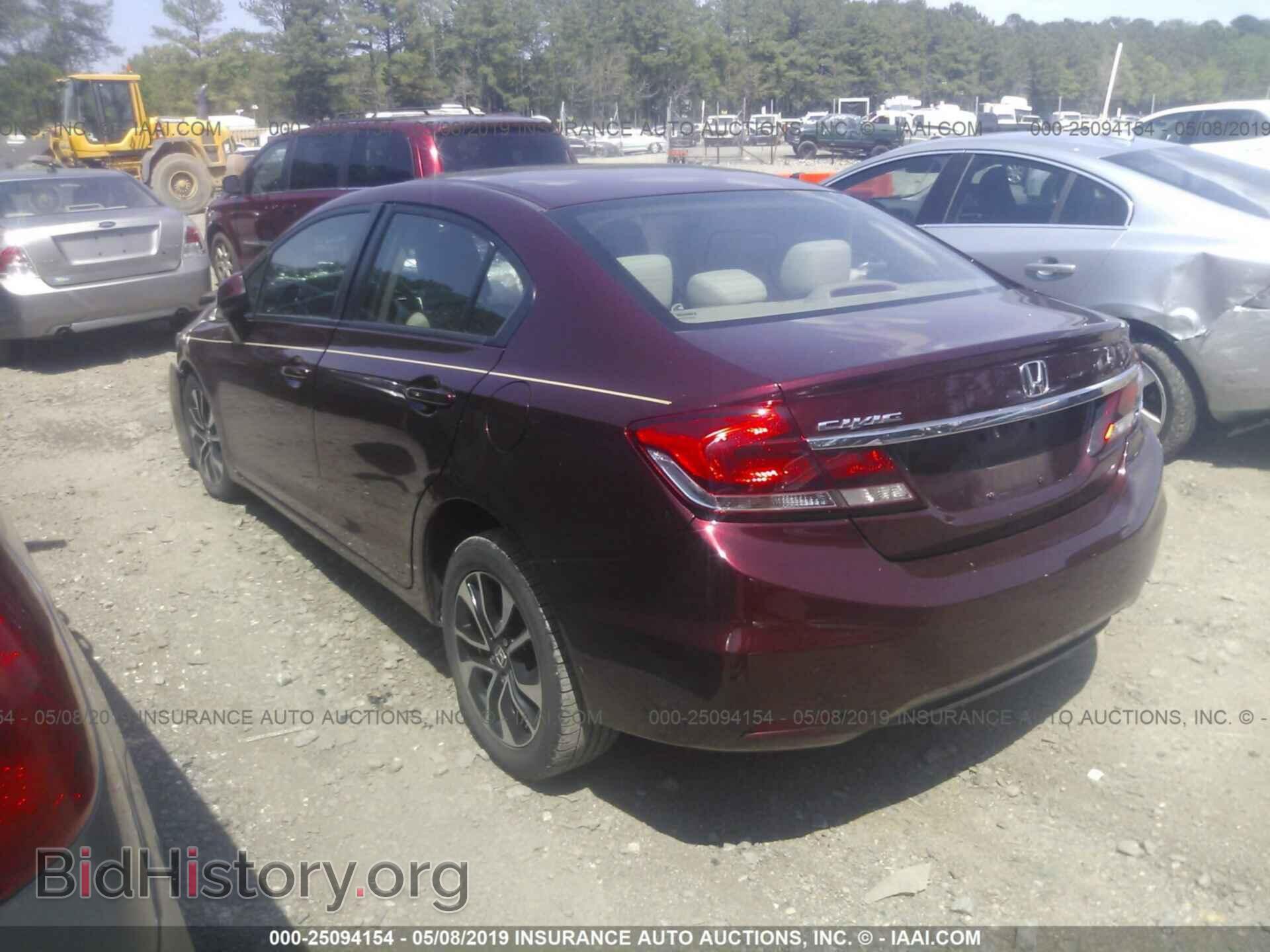 2013 HONDA CIVIC - VIN: 2HGFB2F87DH529882 - Фото 3
