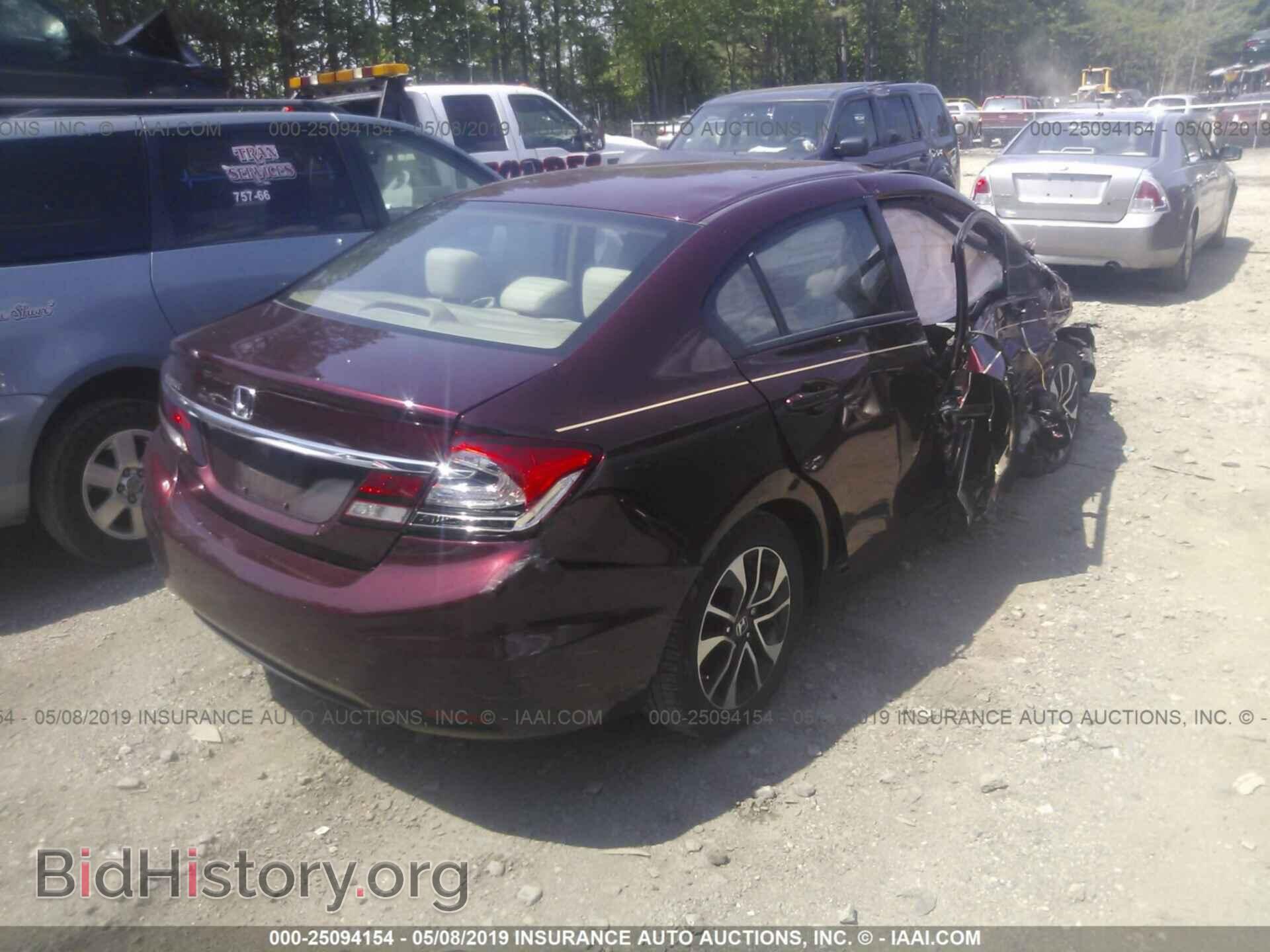 2013 HONDA CIVIC - VIN: 2HGFB2F87DH529882 - Фото 4