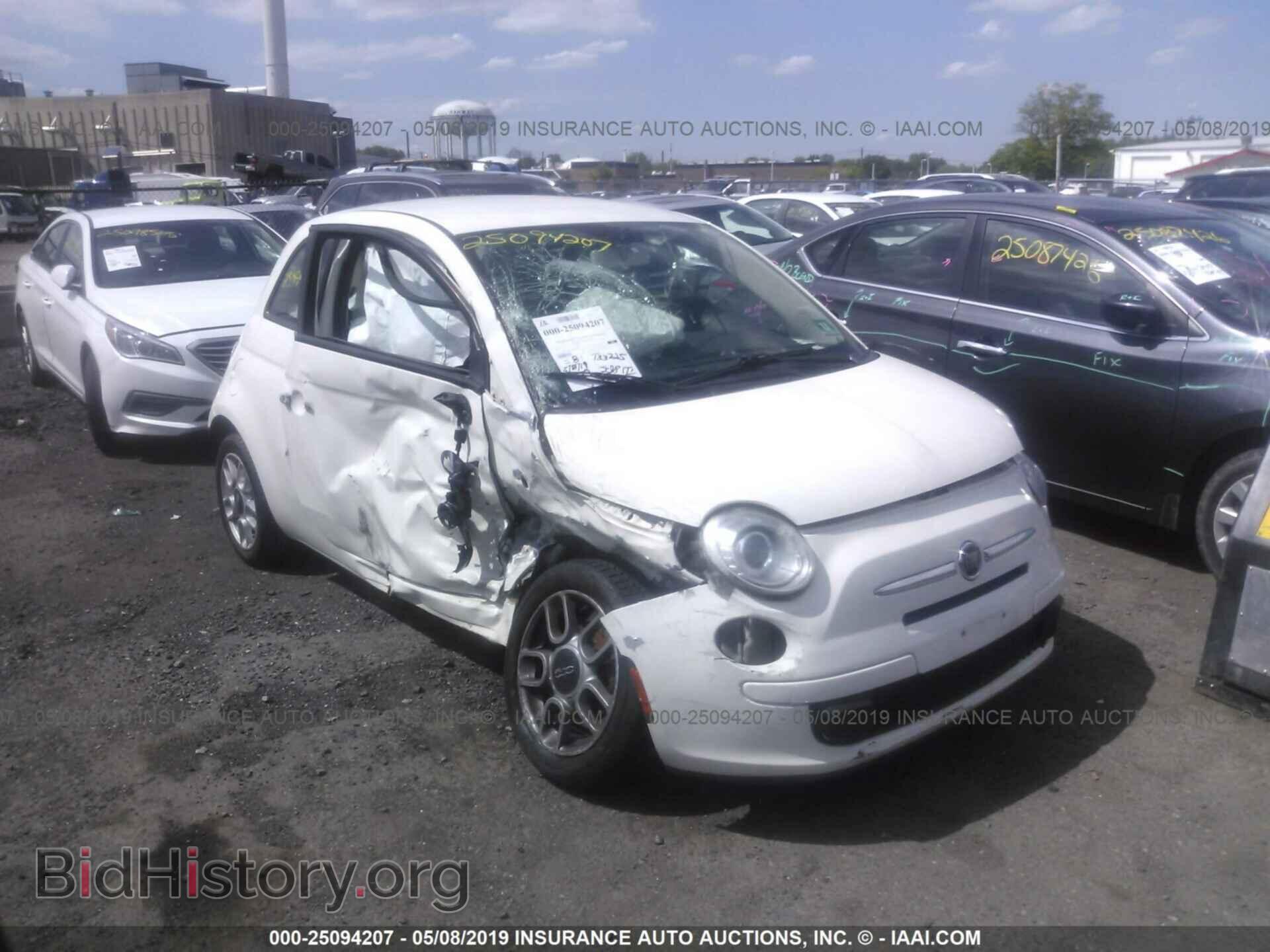 Фотография 3C3CFFAR9CT124906 - FIAT 500 2012