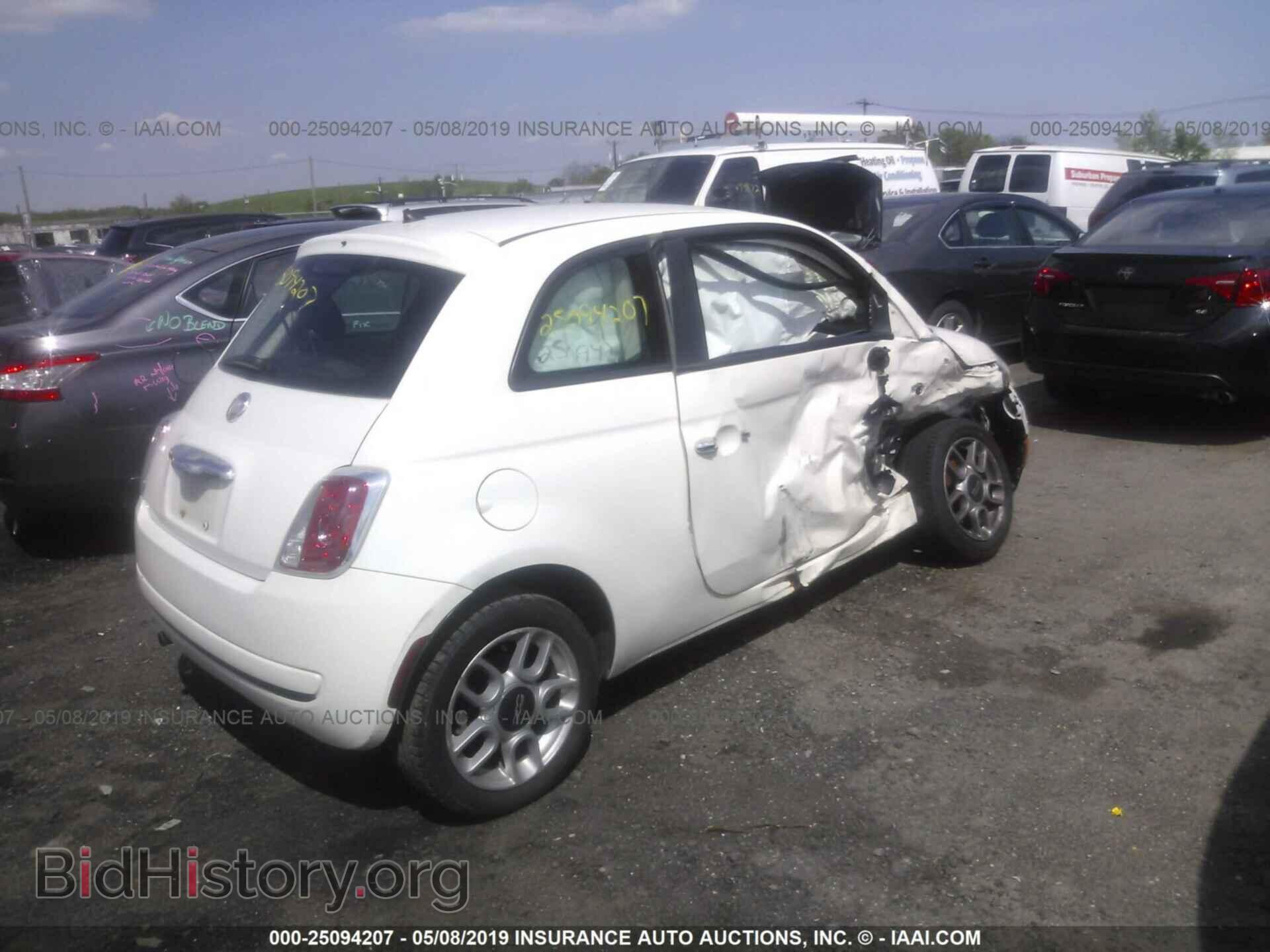 2012 FIAT 500 - VIN: 3C3CFFAR9CT124906 - Фото 4