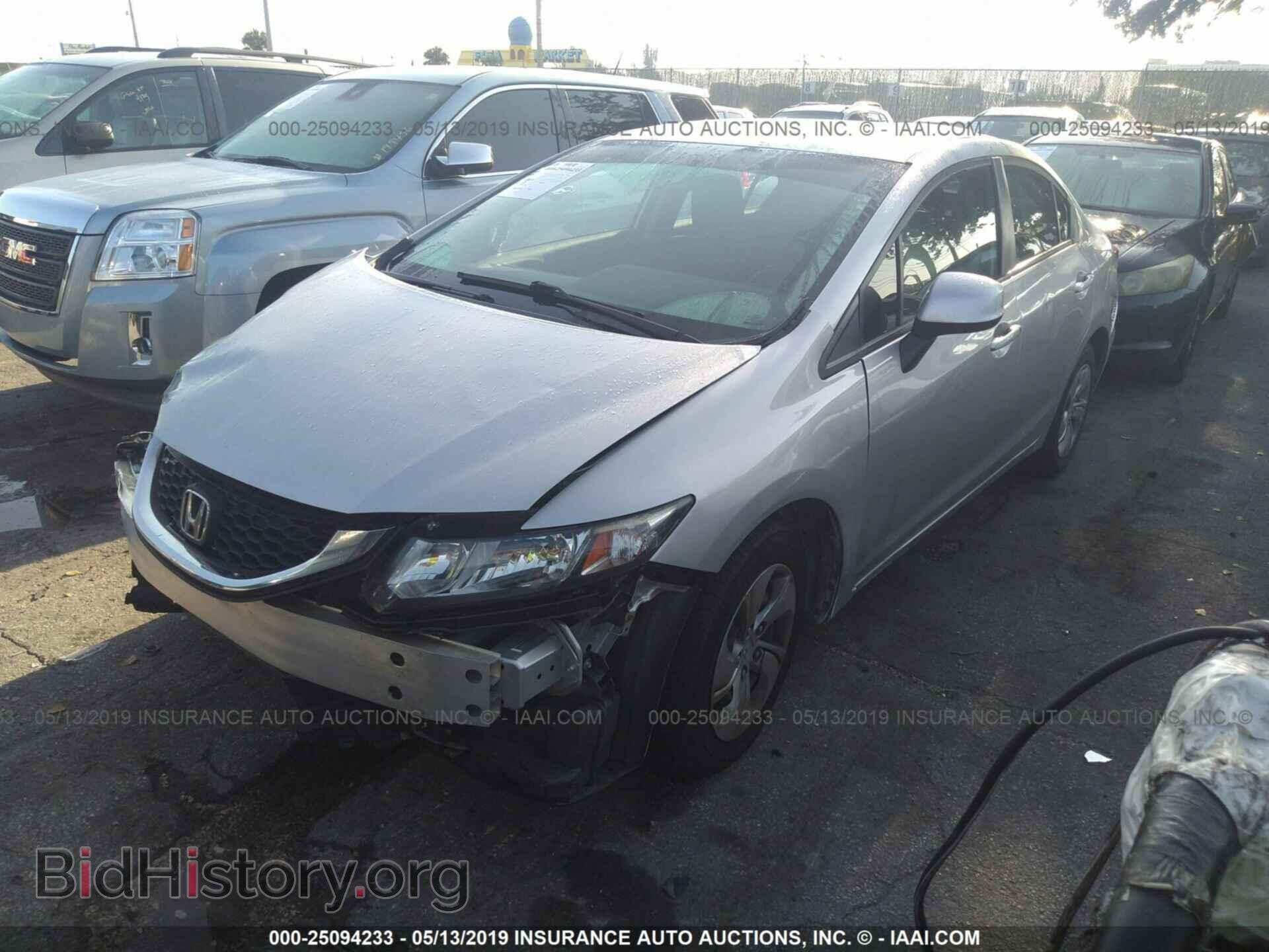 2013 HONDA CIVIC - VIN: 19XFB2F54DE089572 - Фото 2