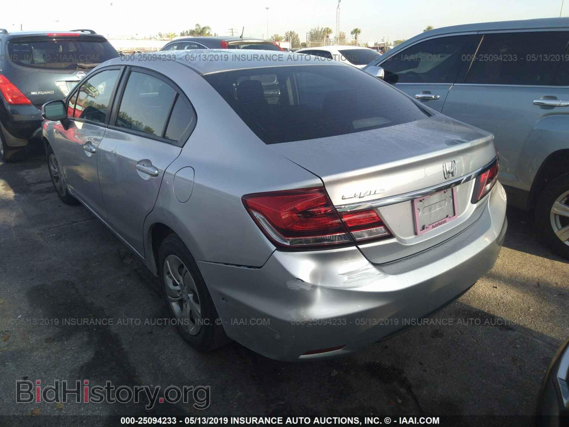 2013 HONDA CIVIC - VIN: 19XFB2F54DE089572 - Фото 3
