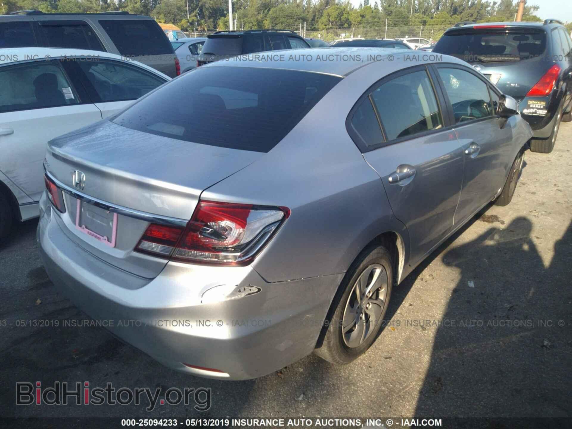 2013 HONDA CIVIC - VIN: 19XFB2F54DE089572 - Фото 4