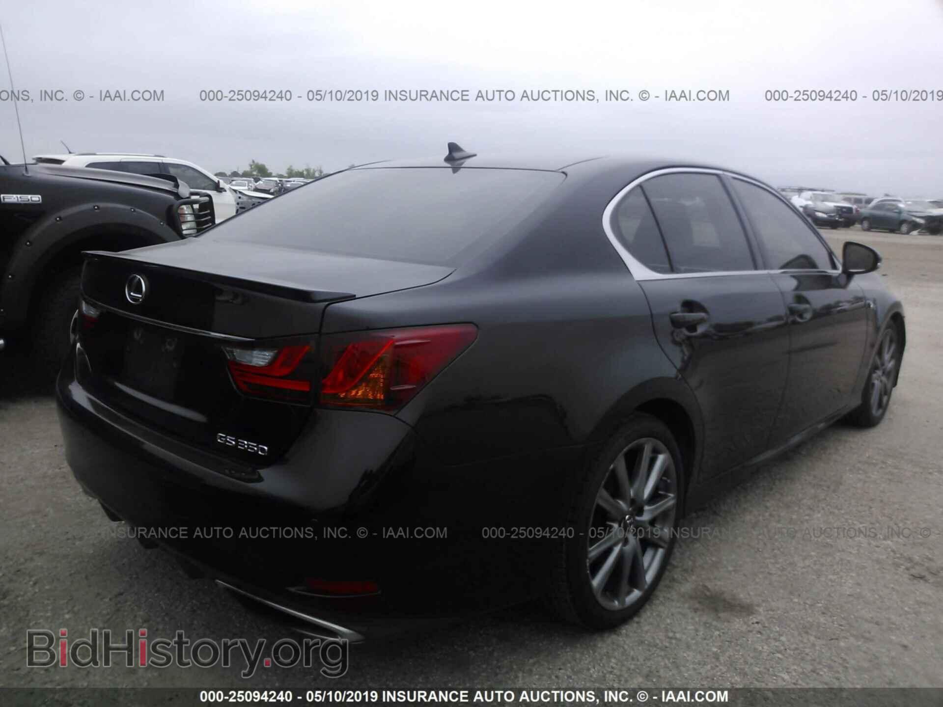 2013 LEXUS GS - VIN: JTHBE1BL7D5004352 - Фото 4