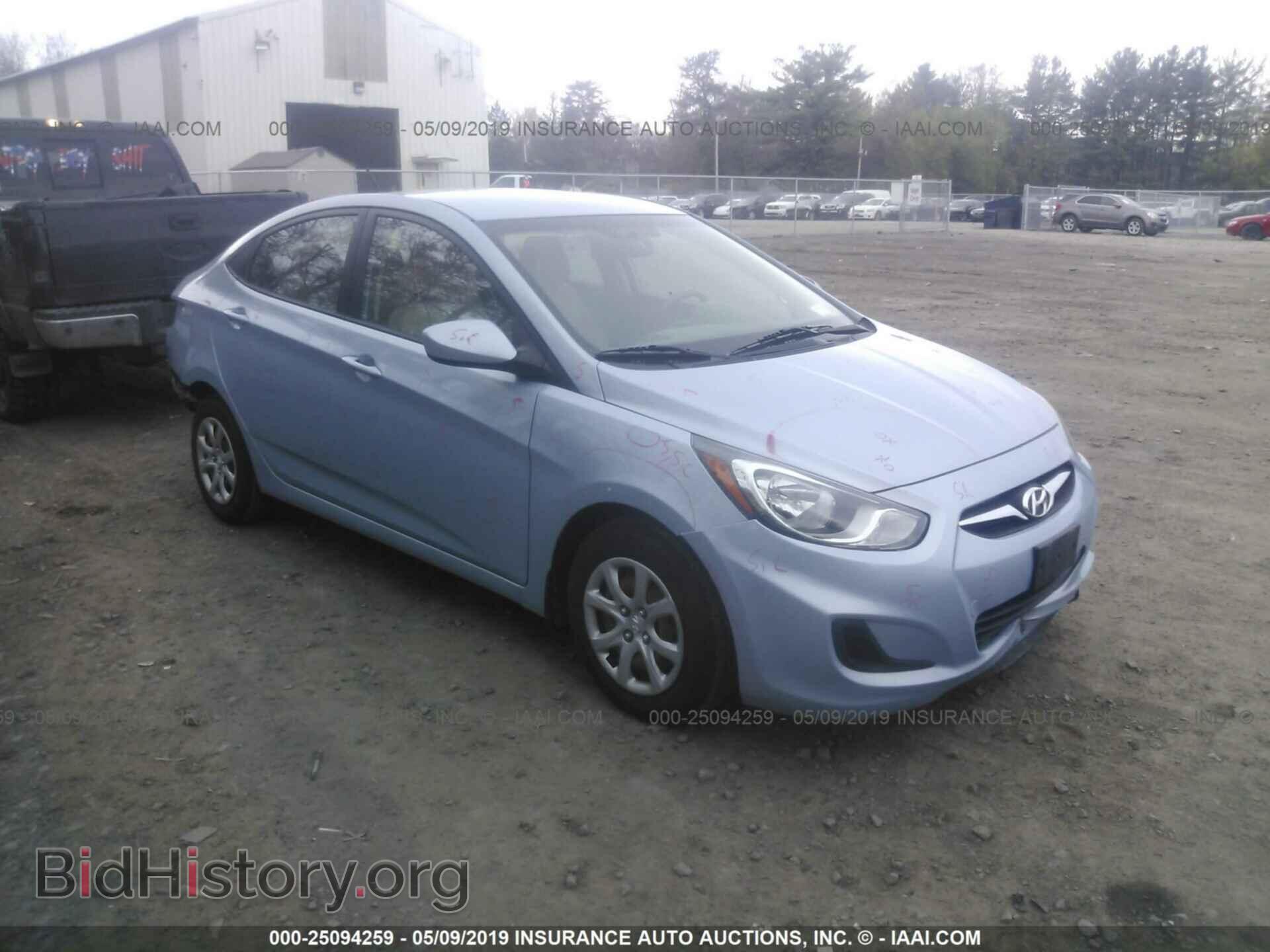 Фотография KMHCT4AE9CU196292 - HYUNDAI ACCENT 2012