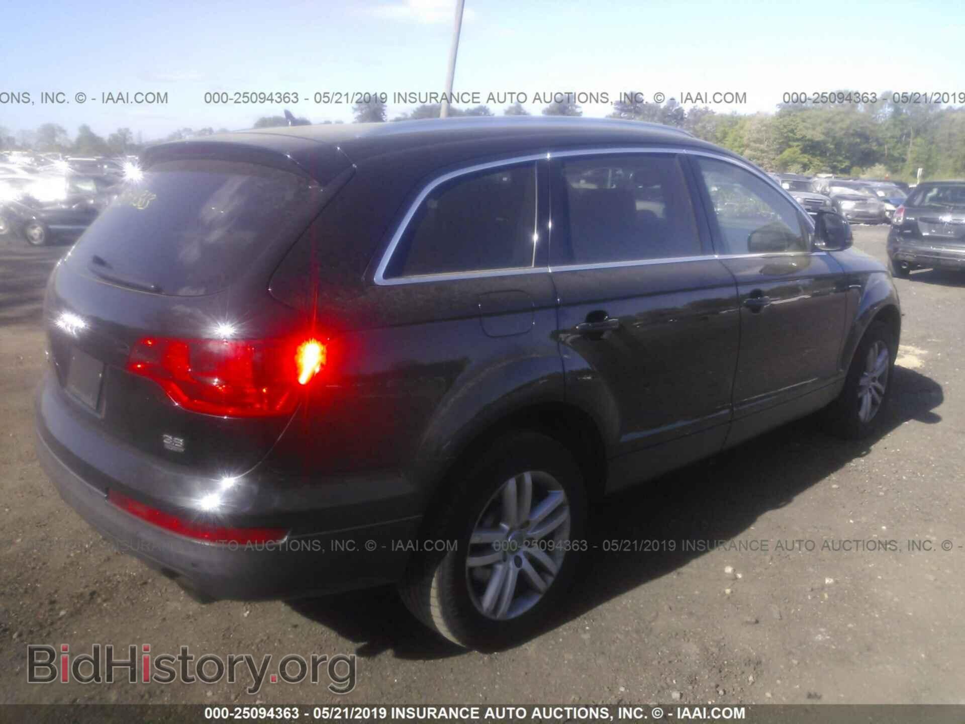 2009 AUDI Q7 - VIN: WA1AY74L39D024500 - Фото 4