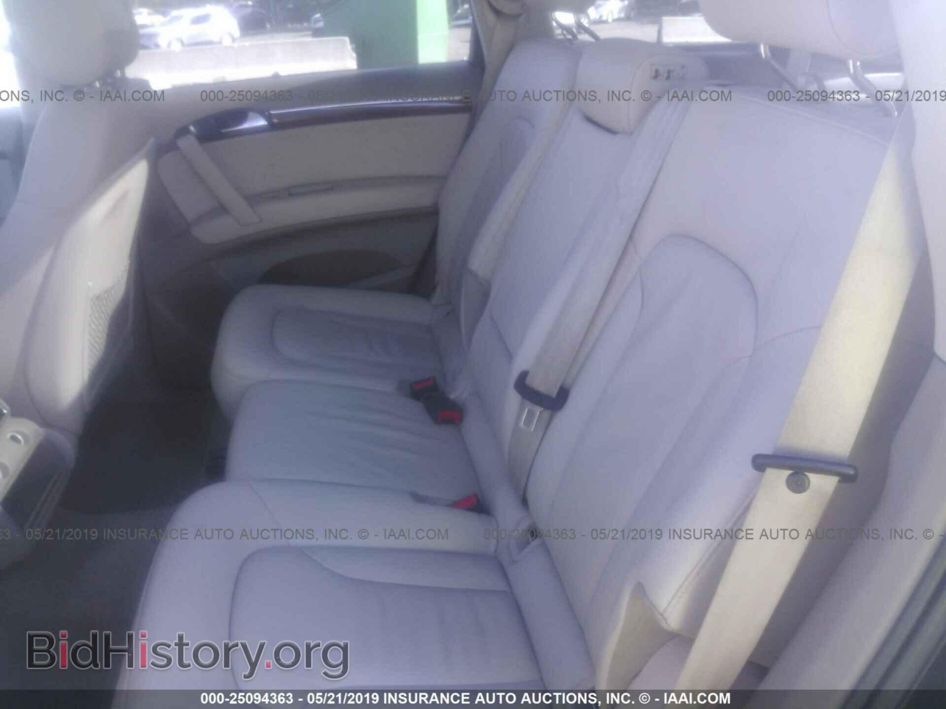 2009 AUDI Q7 - VIN: WA1AY74L39D024500 - Фото 8