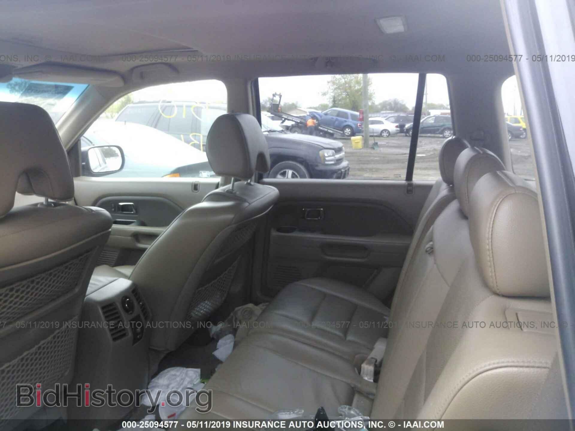 2007 HONDA PILOT - VIN: 5FNYF28597B032406 - Фото 8
