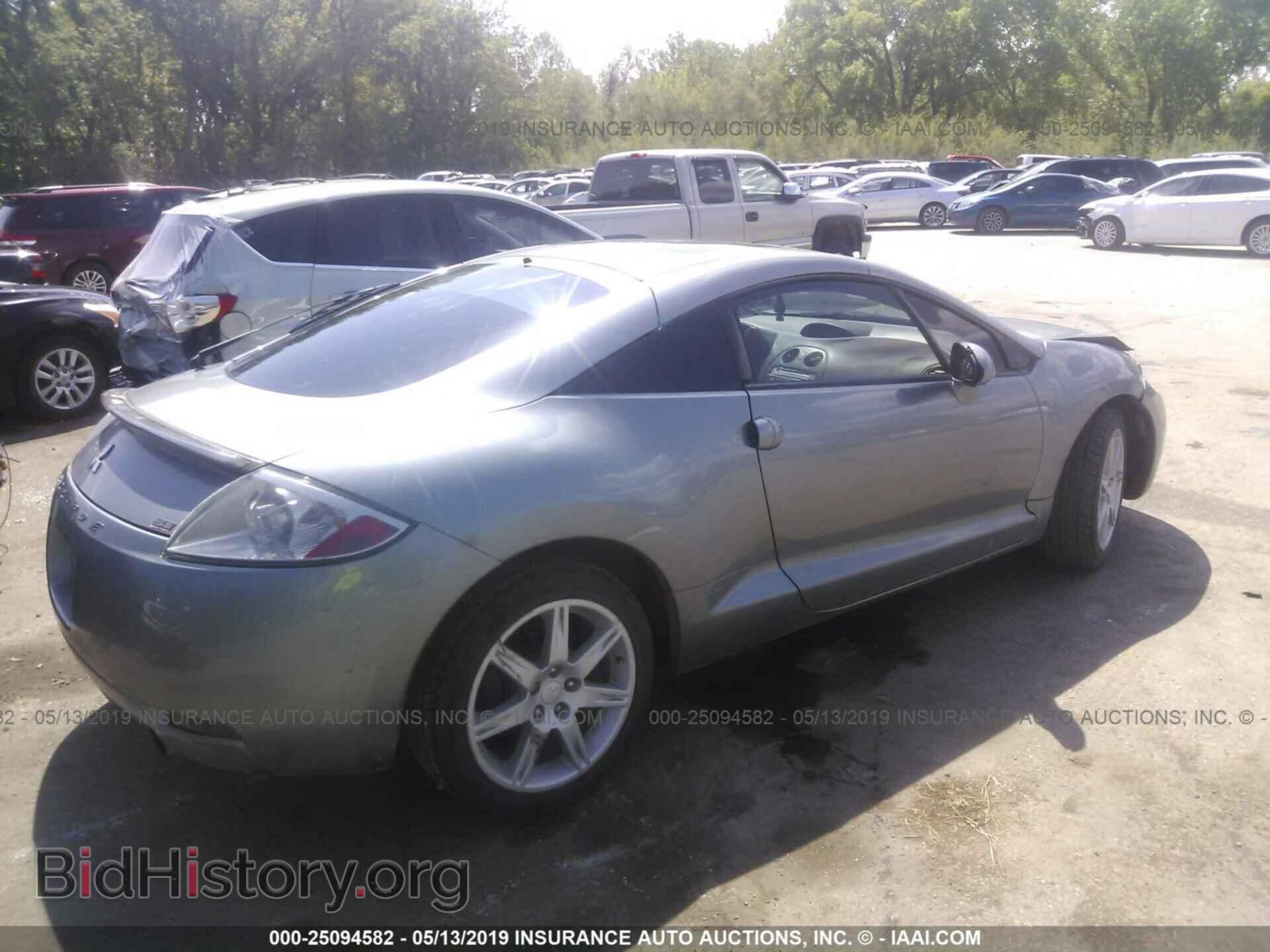 2007 MITSUBISHI ECLIPSE - VIN: 4A3AK64F77E062635 - Фото 4