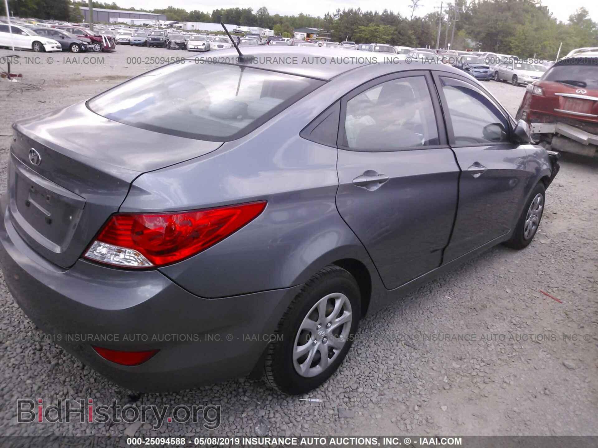2013 HYUNDAI ACCENT - VIN: KMHCT4AE2DU579816 - Фото 4