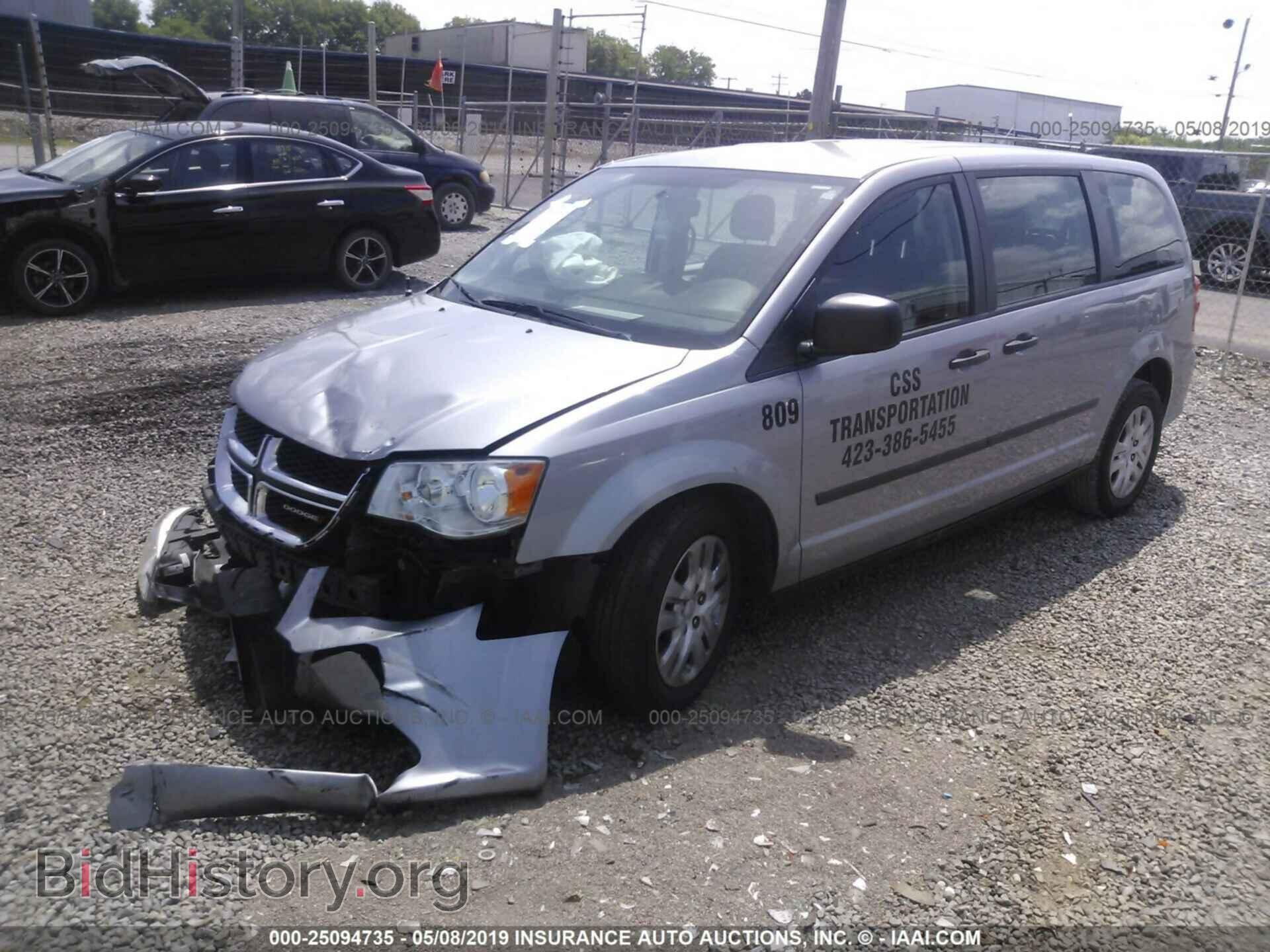 2015 DODGE GRAND CARAVAN - VIN: 2C4RDGBG6FR541907 - Фото 2