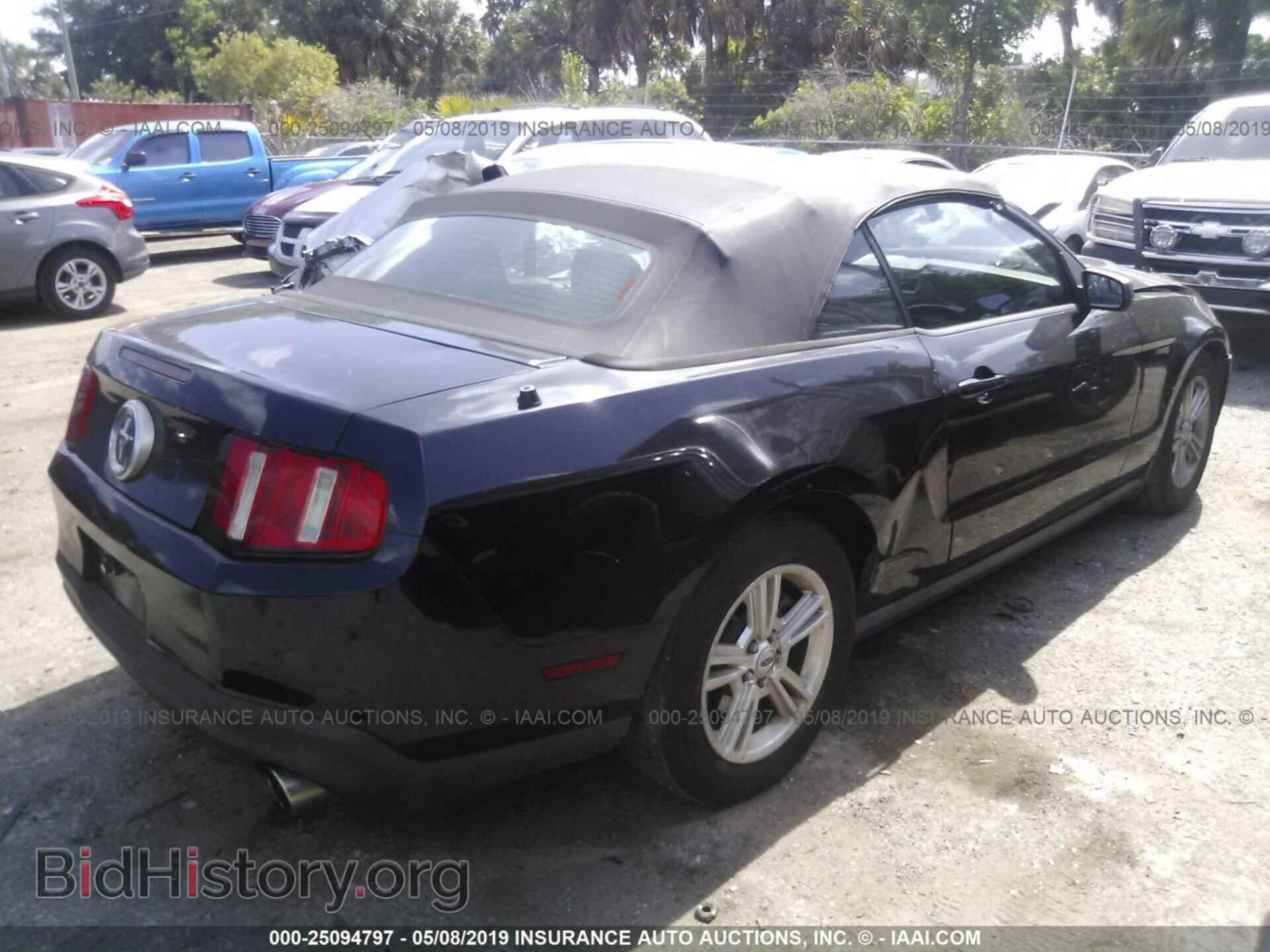 2012 FORD MUSTANG - VIN: 1ZVBP8EM9C5276485 - Фото 4