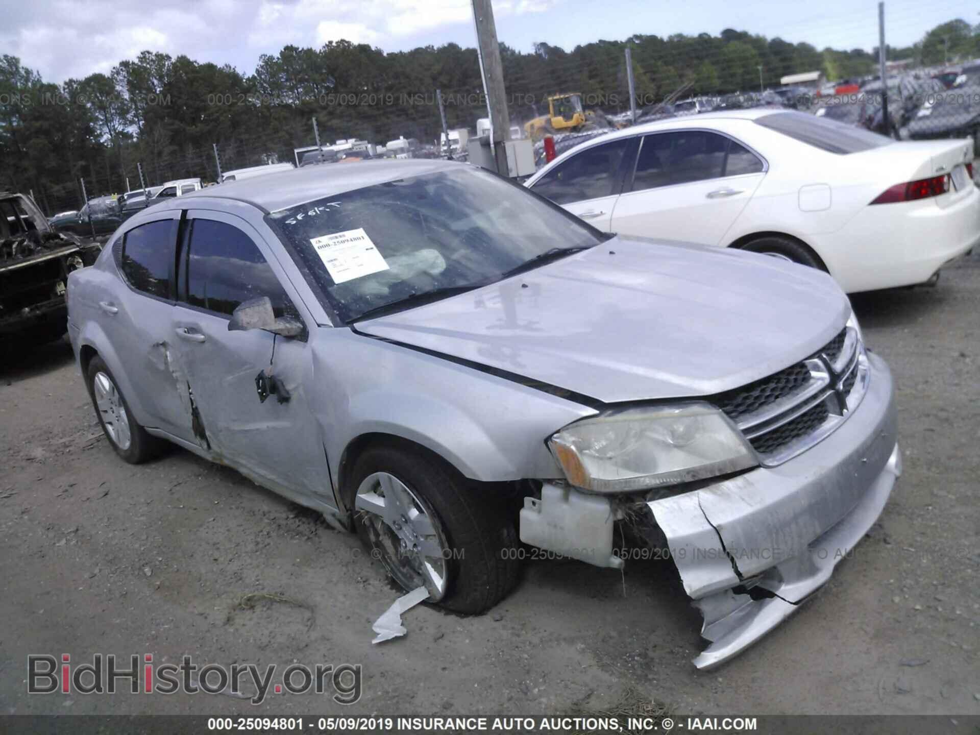 Фотография 1C3CDZAB0CN132712 - DODGE AVENGER 2012