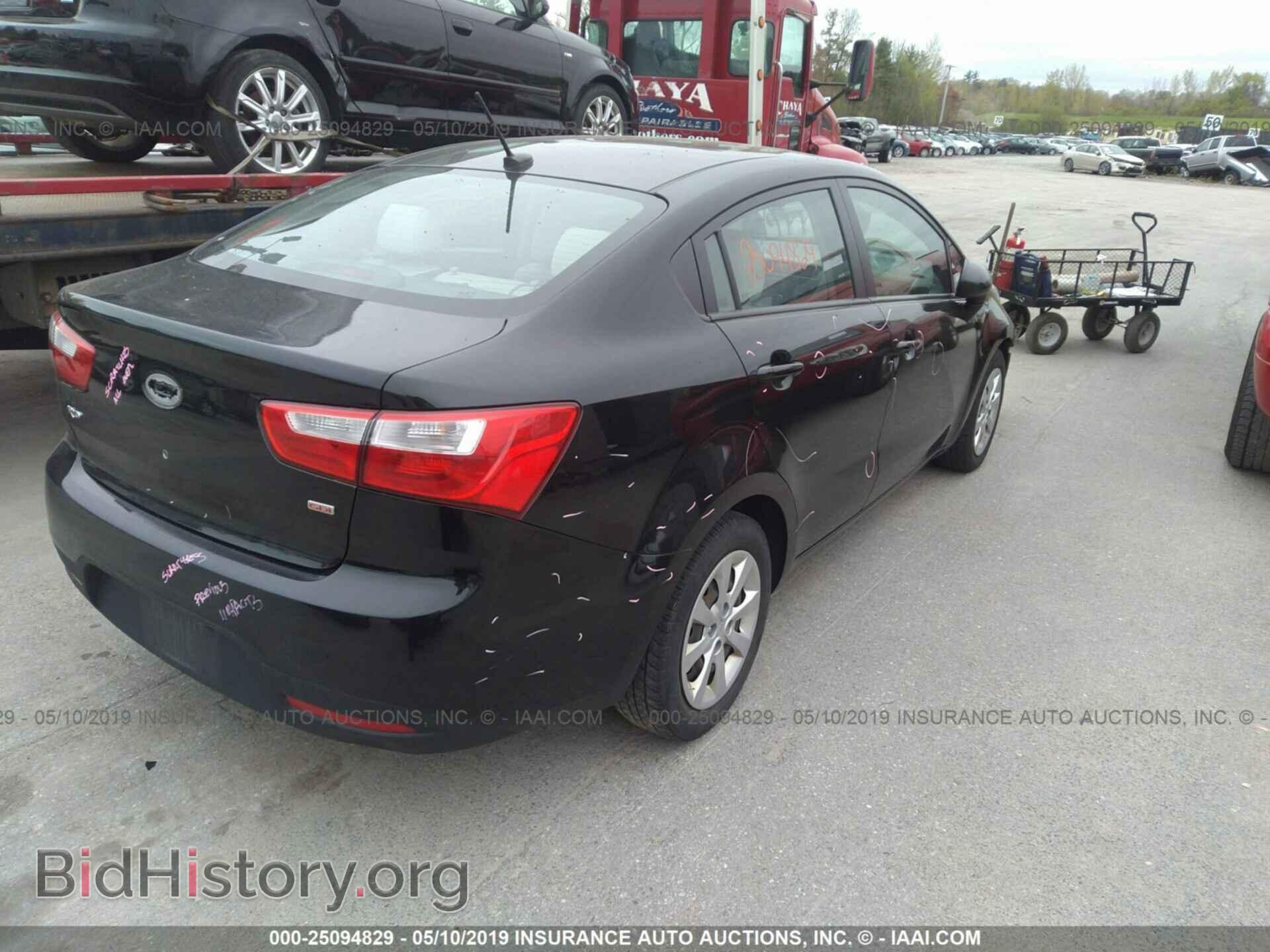 2013 KIA RIO - VIN: KNADM4A33D6148648 - Photo 4
