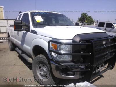 2014 Ford F350, white — VIN 1FT7X3B65EEA97865, IAAI