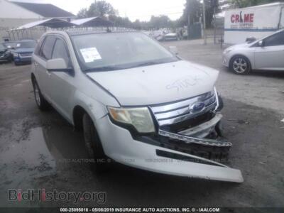 2007 Ford EDGE SEL, tan — VIN 2FMDK38C27BA71989, IAAI