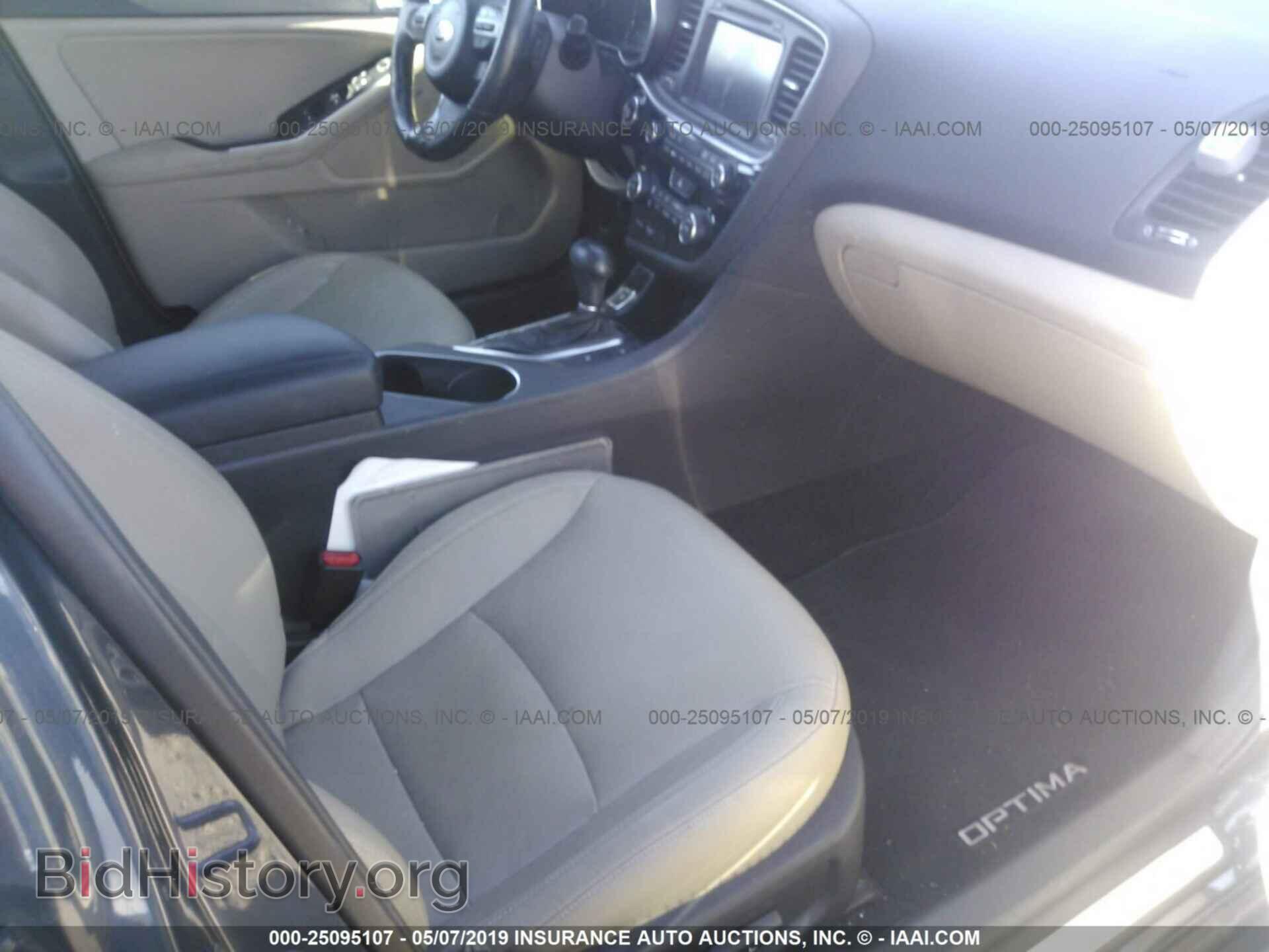 2014 KIA OPTIMA - VIN: KNAGN4AD0E5063177 - Фото 5
