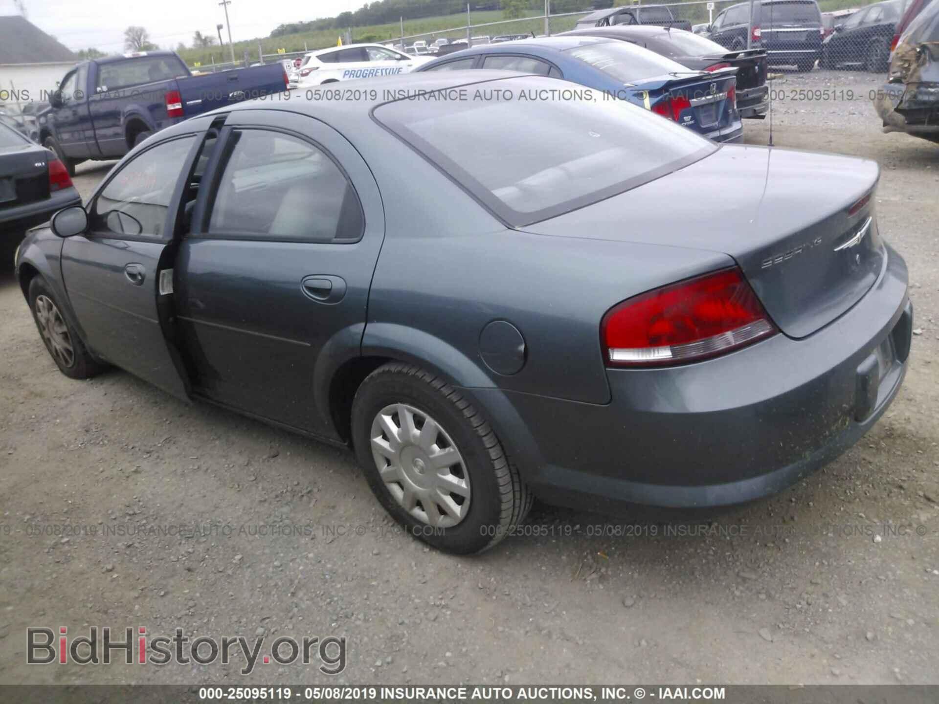 2006 CHRYSLER SEBRING - VIN: 1C3EL46X36N160172 - Фото 3