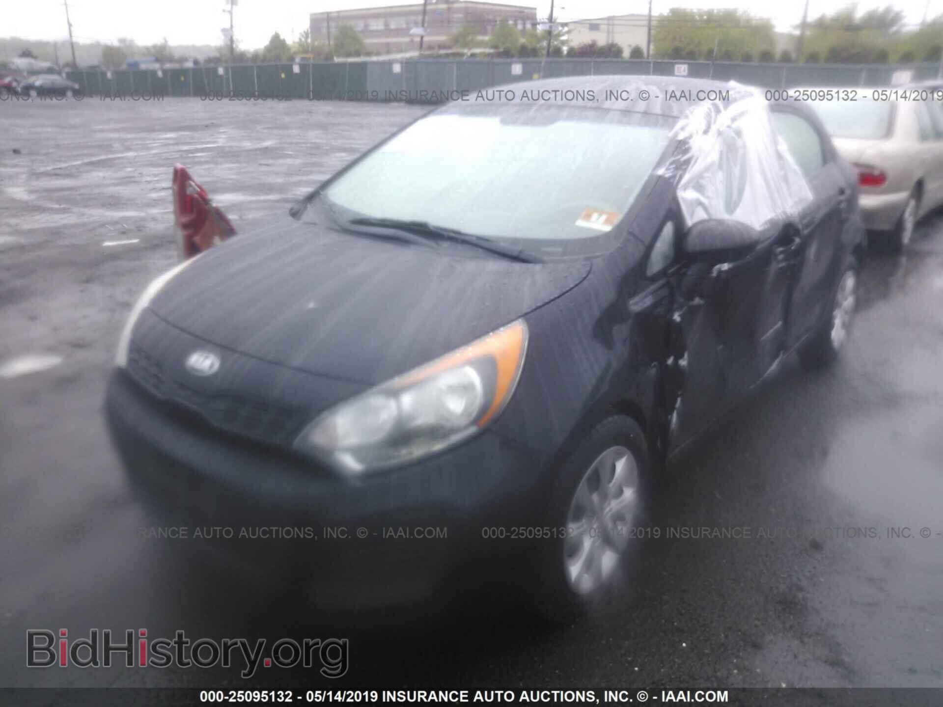 2013 KIA RIO - VIN: KNADM5A34D6243676 - Фото 2