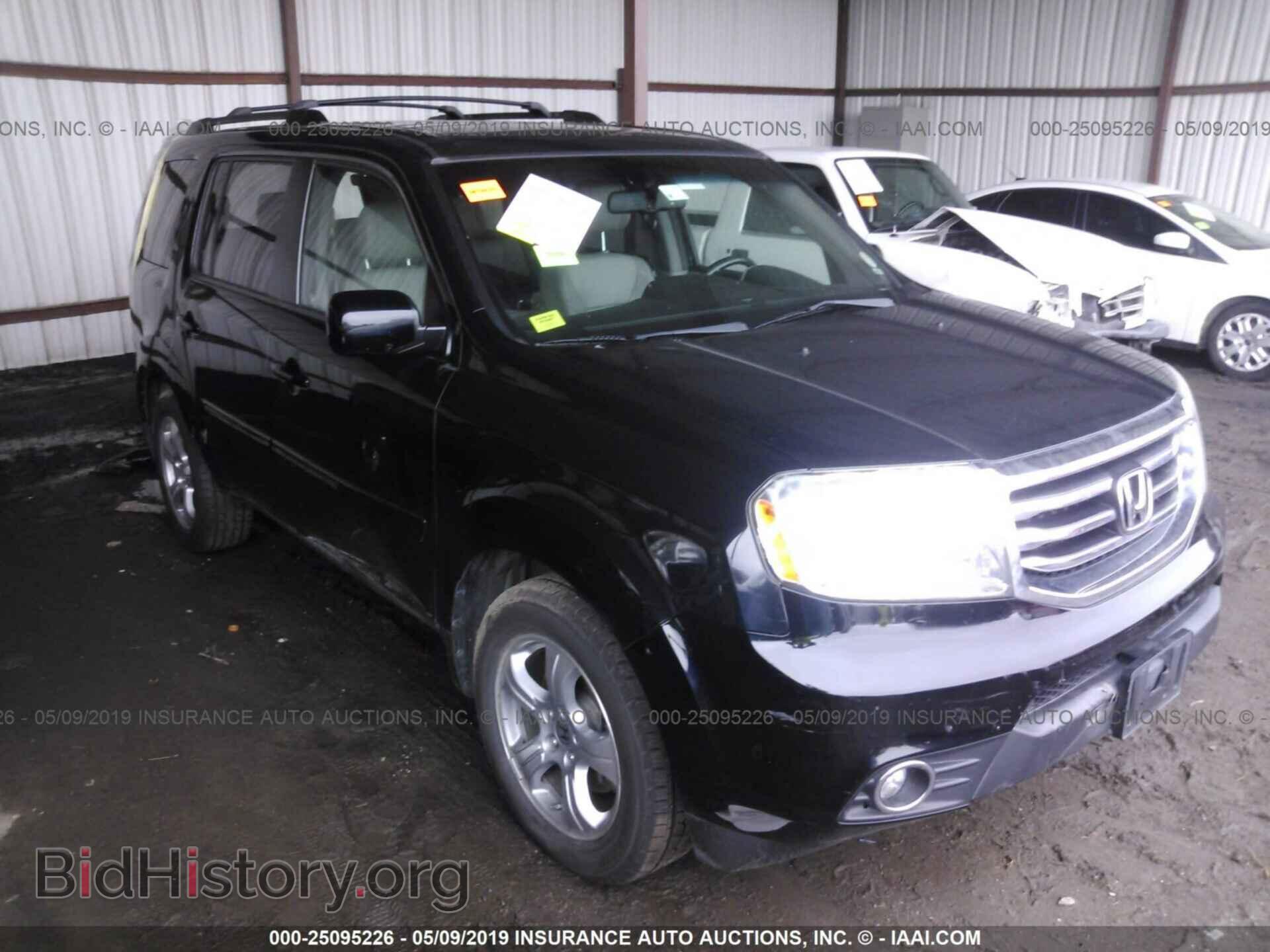 Photo 5FNYF4H58CB078511 - HONDA PILOT 2012