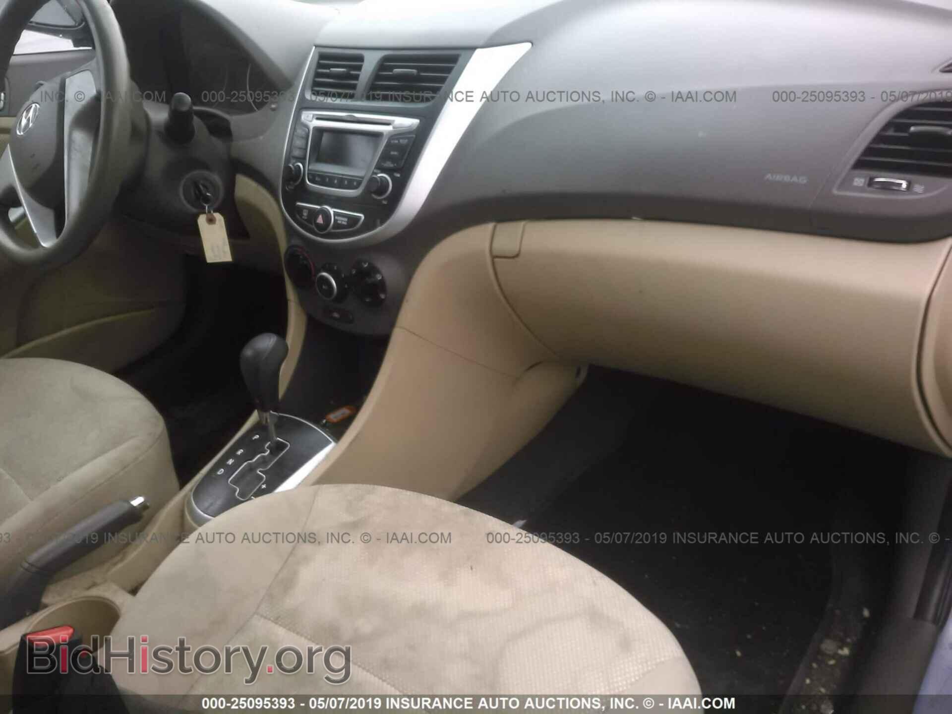2014 HYUNDAI ACCENT - VIN: KMHCT4AEXEU661164 - Фото 5