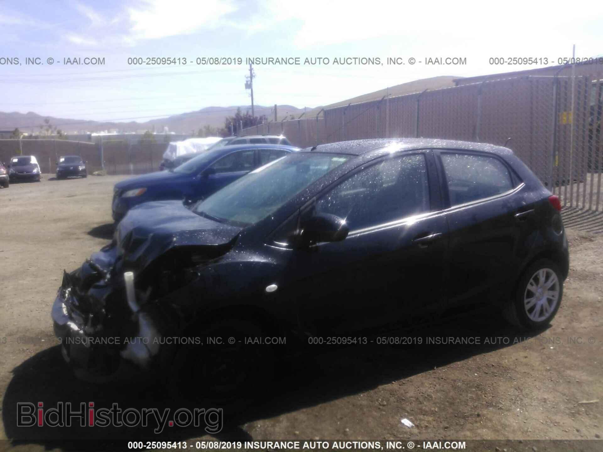 2014 MAZDA MAZDA2 - VIN: JM1DE1KZXE0180714 - Фото 2