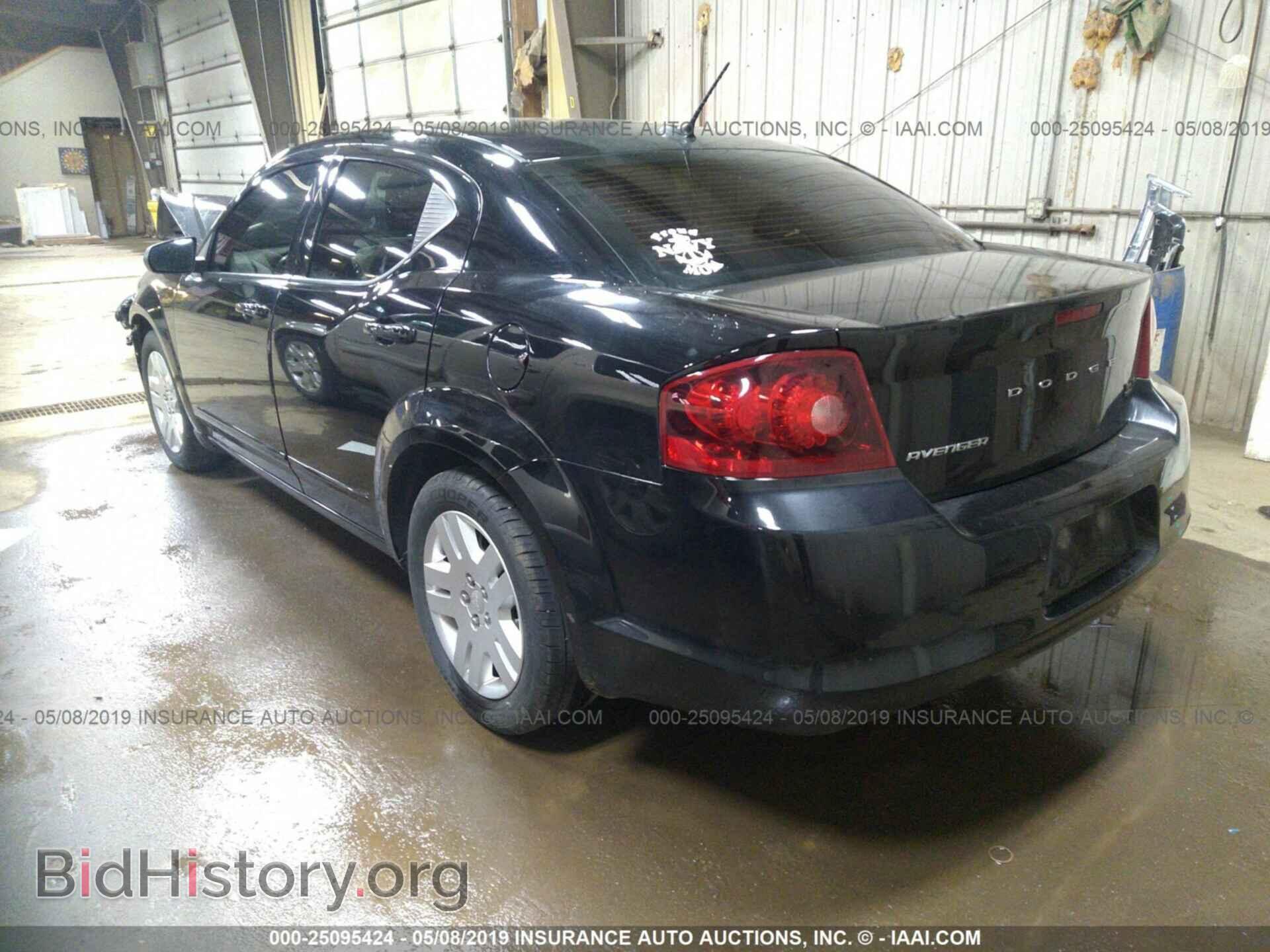 2012 DODGE AVENGER - VIN: 1C3CDZAB8CN324105 - Фото 3
