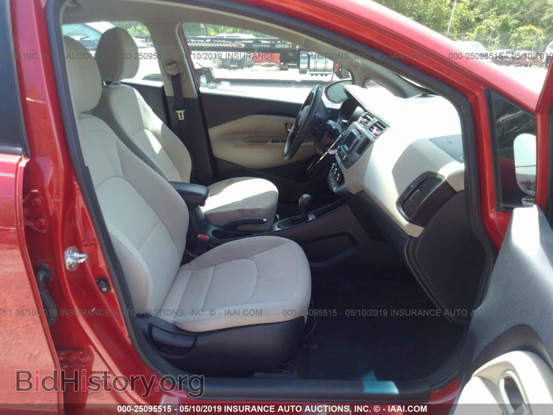 2012 KIA RIO - VIN: KNADN4A34C6093574 - Фото 5