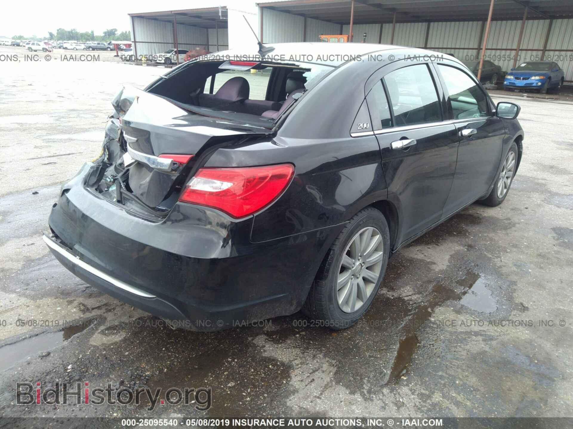 2013 CHRYSLER 200 - VIN: 1C3CCBBG2DN527237 - Фото 4