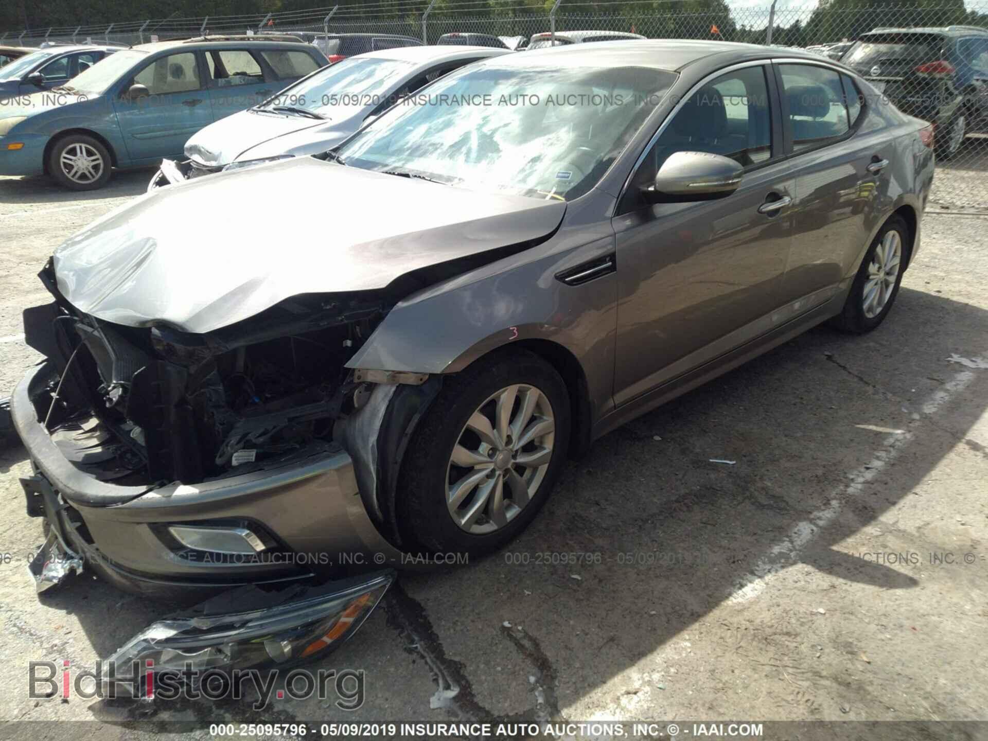 2015 KIA OPTIMA - VIN: 5XXGN4A74FG423769 - Фото 2