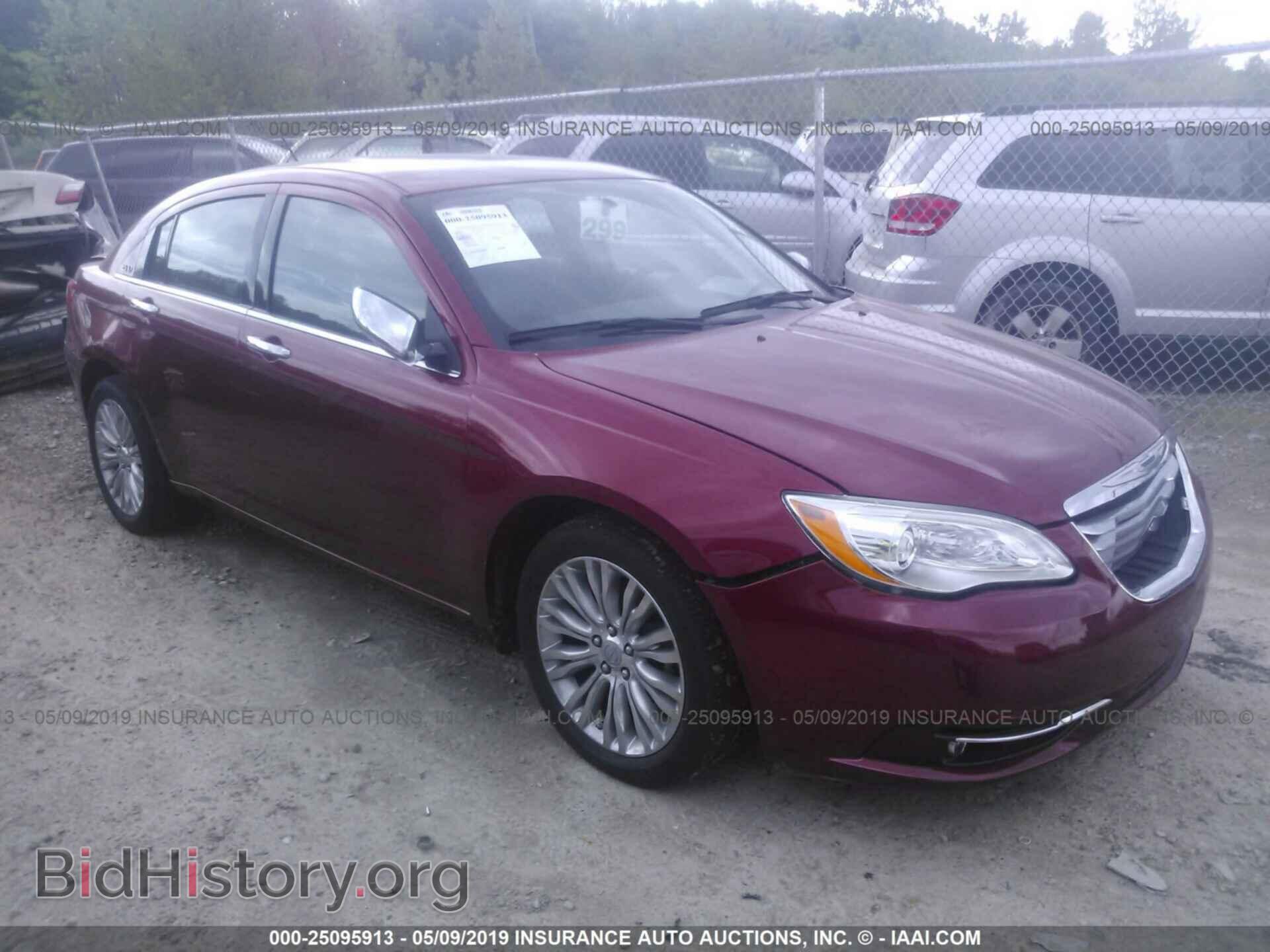 Photo 1C3CCBCB3CN249224 - CHRYSLER 200 2012