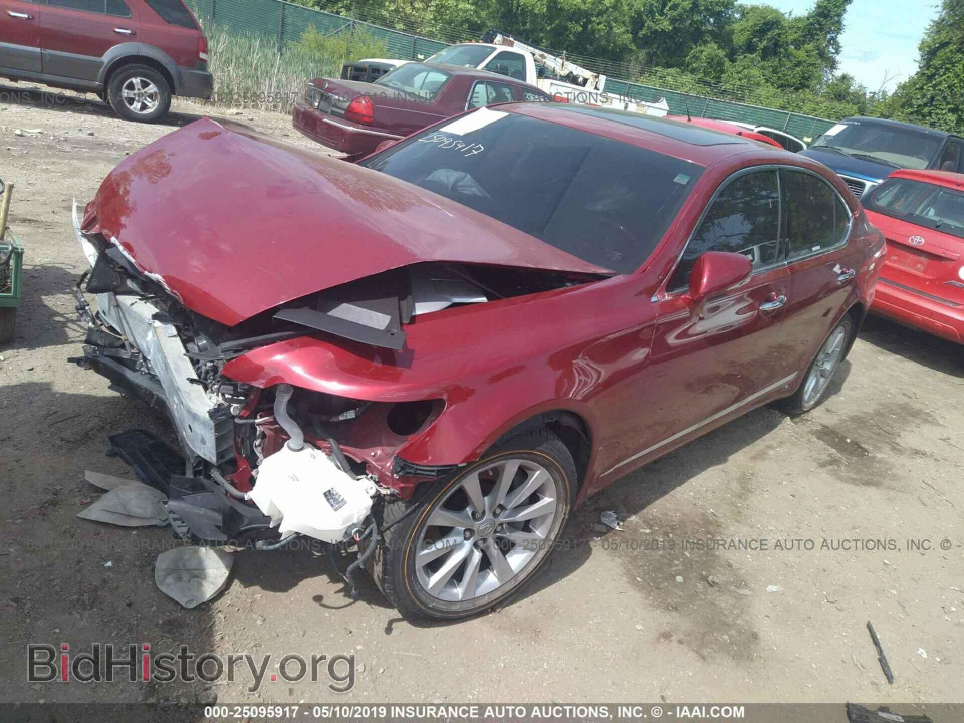 2010 LEXUS LS - VIN: JTHCL5EF7A5008002 - Фото 2