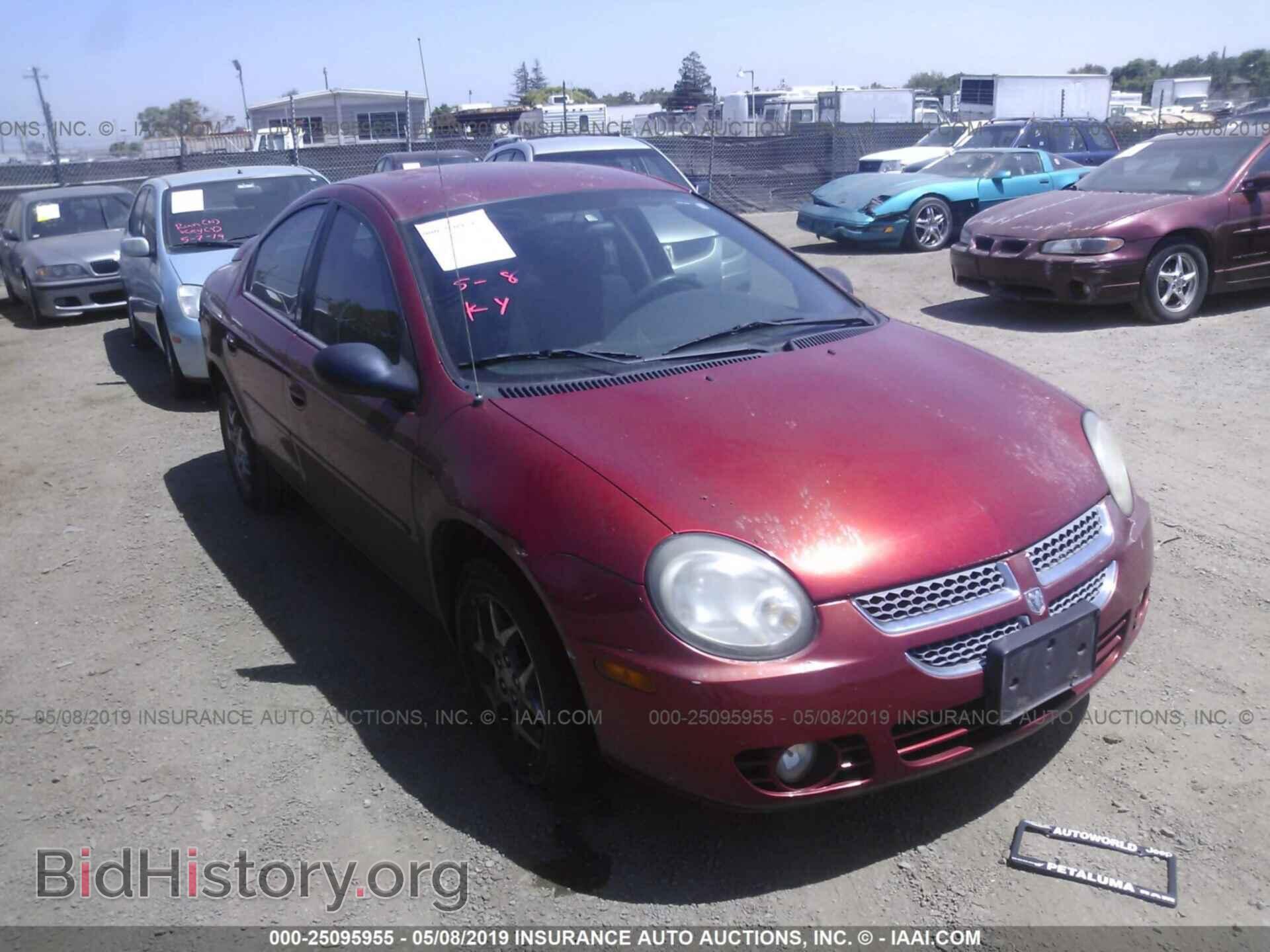 Фотография 1B3ES56C53D215192 - DODGE NEON 2003