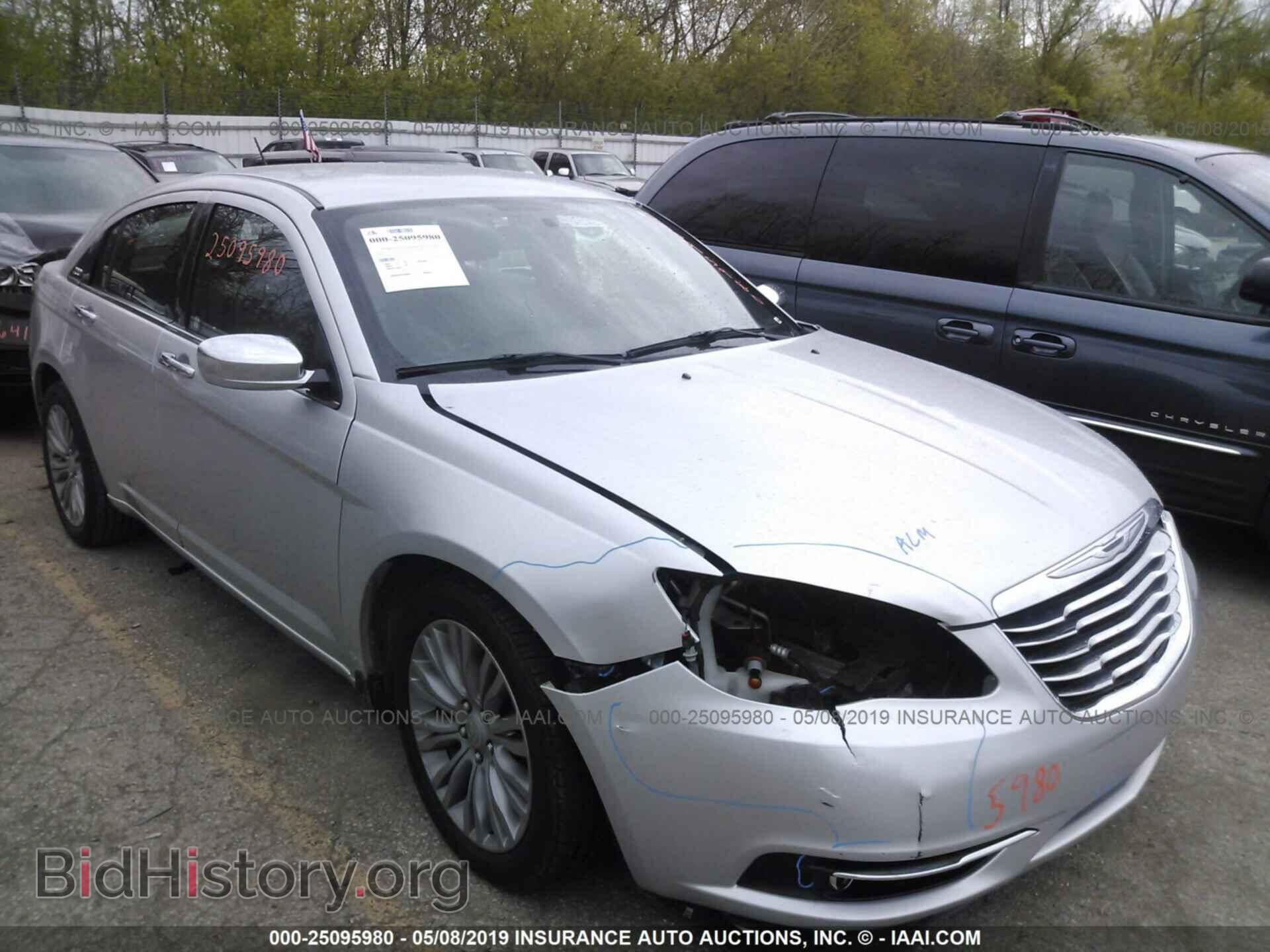 Фотография 1C3CCBCG2CN326807 - CHRYSLER 200 2012