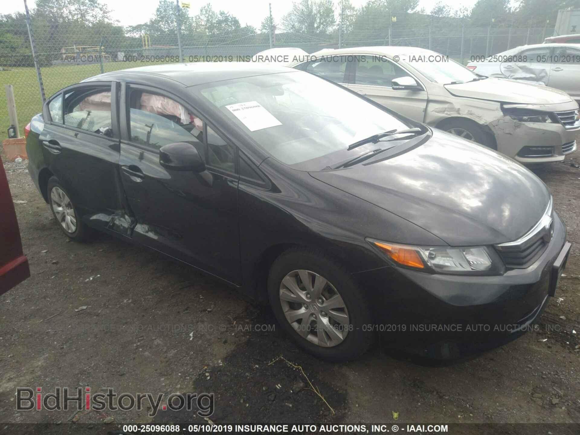 Фотография 2HGFB2F59CH598562 - HONDA CIVIC 2012