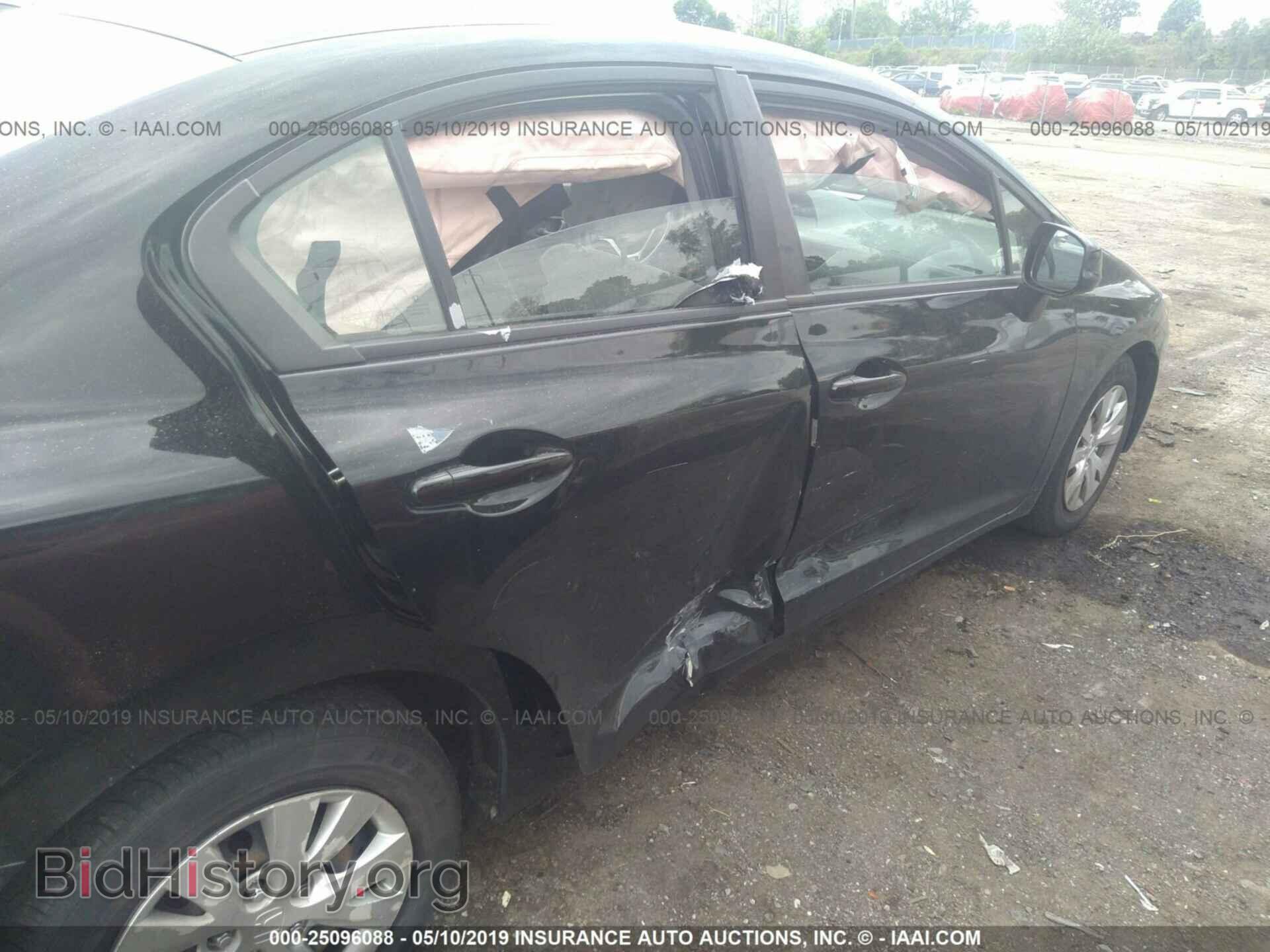 2012 HONDA CIVIC - VIN: 2HGFB2F59CH598562 - Фото 6