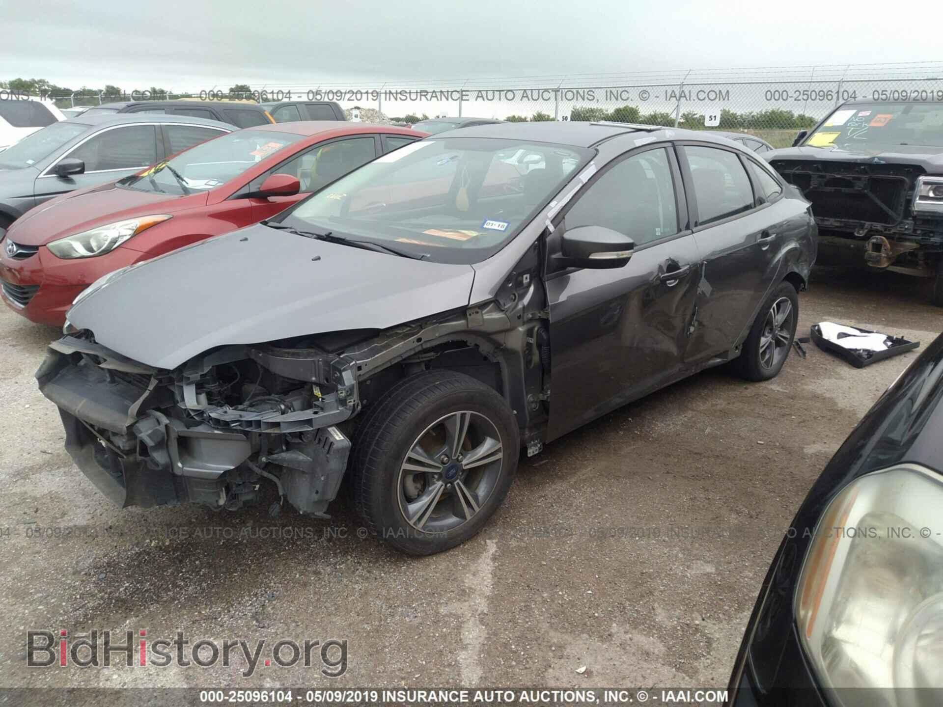 2014 FORD FOCUS - VIN: 1FADP3F29EL440396 - Фото 2