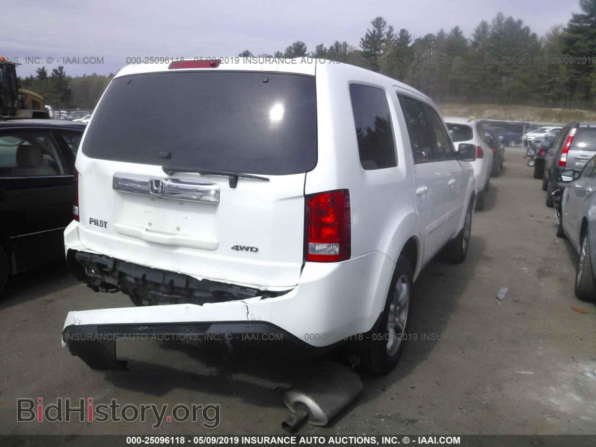 2014 HONDA PILOT - VIN: 5FNYF4H51EB012045 - Фото 4