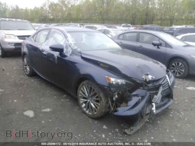 2014 Lexus IS 250, темно-синий — VIN JTHCF1D24E5013565, IAAI