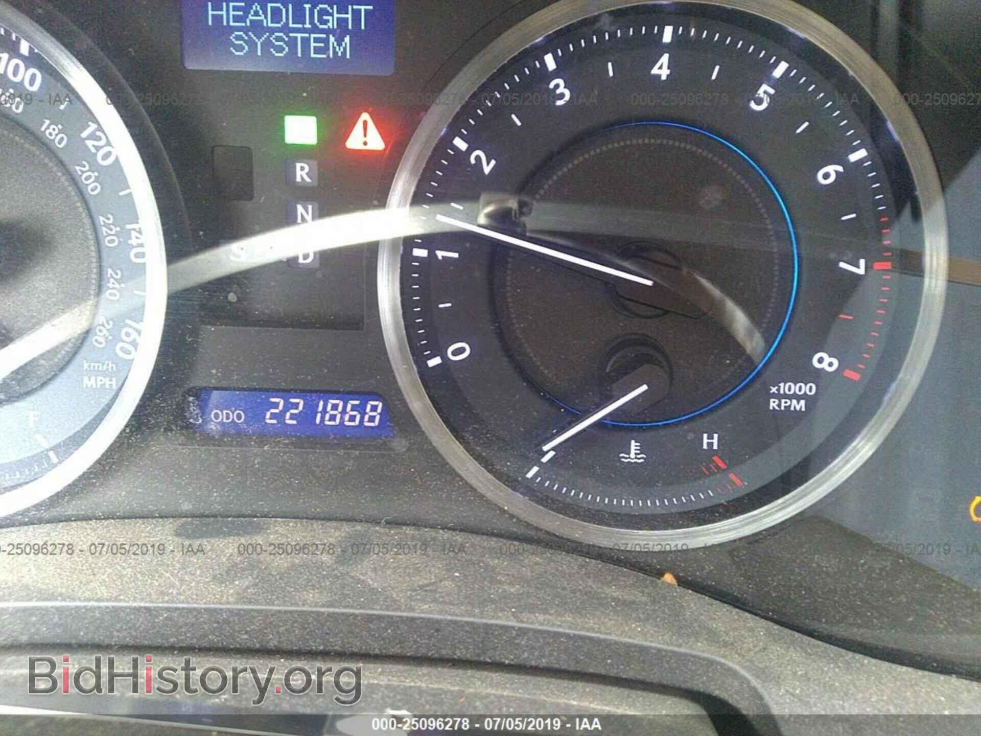 2011 LEXUS IS - VIN: JTHBF5C24B5140364 - Фото 7