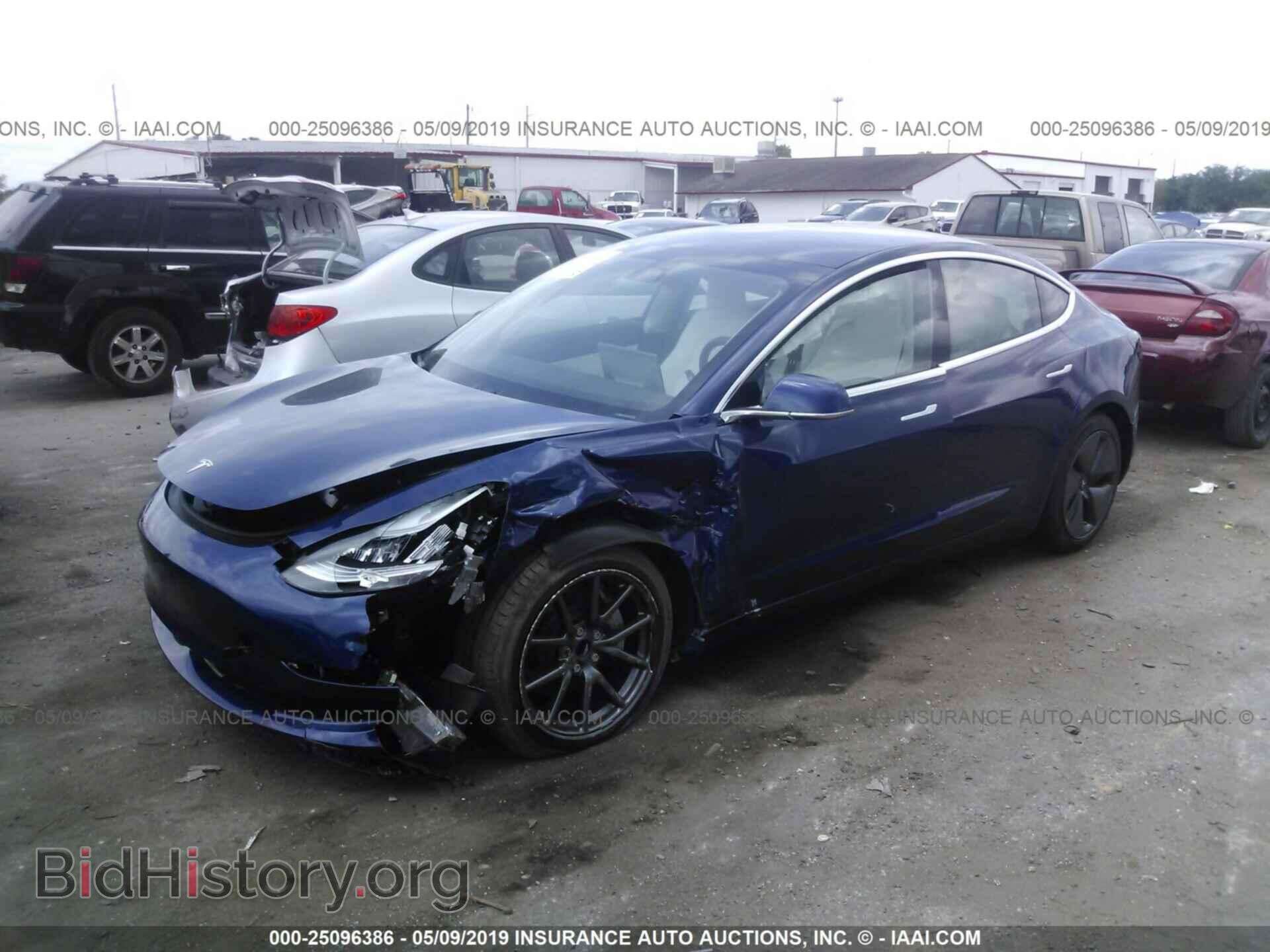 2019 TESLA MODEL 3 - VIN: 5YJ3E1EA3KF312355 - Фото 2