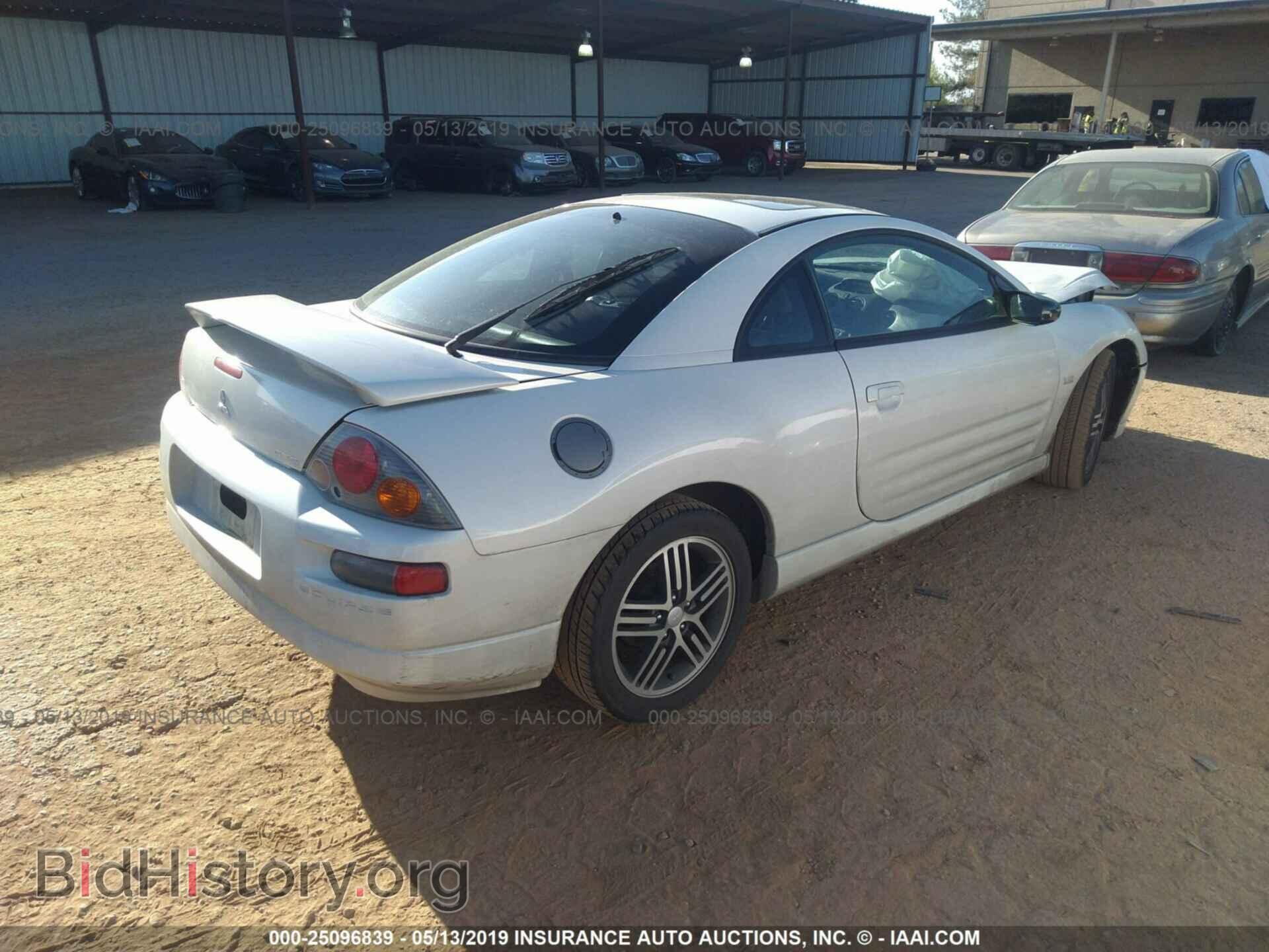 2003 MITSUBISHI ECLIPSE - VIN: 4A3AC74H13E101282 - Фото 4