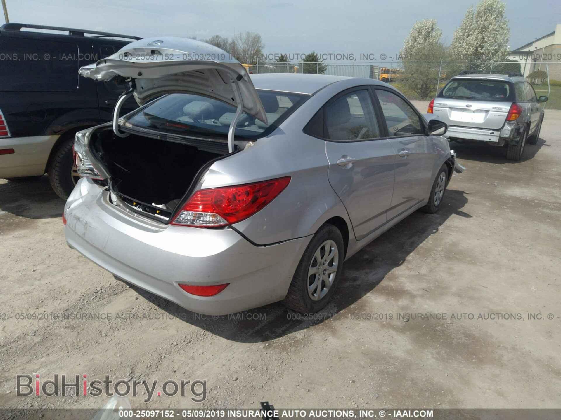 2014 HYUNDAI ACCENT - VIN: KMHCT4AE3EU757251 - Фото 4