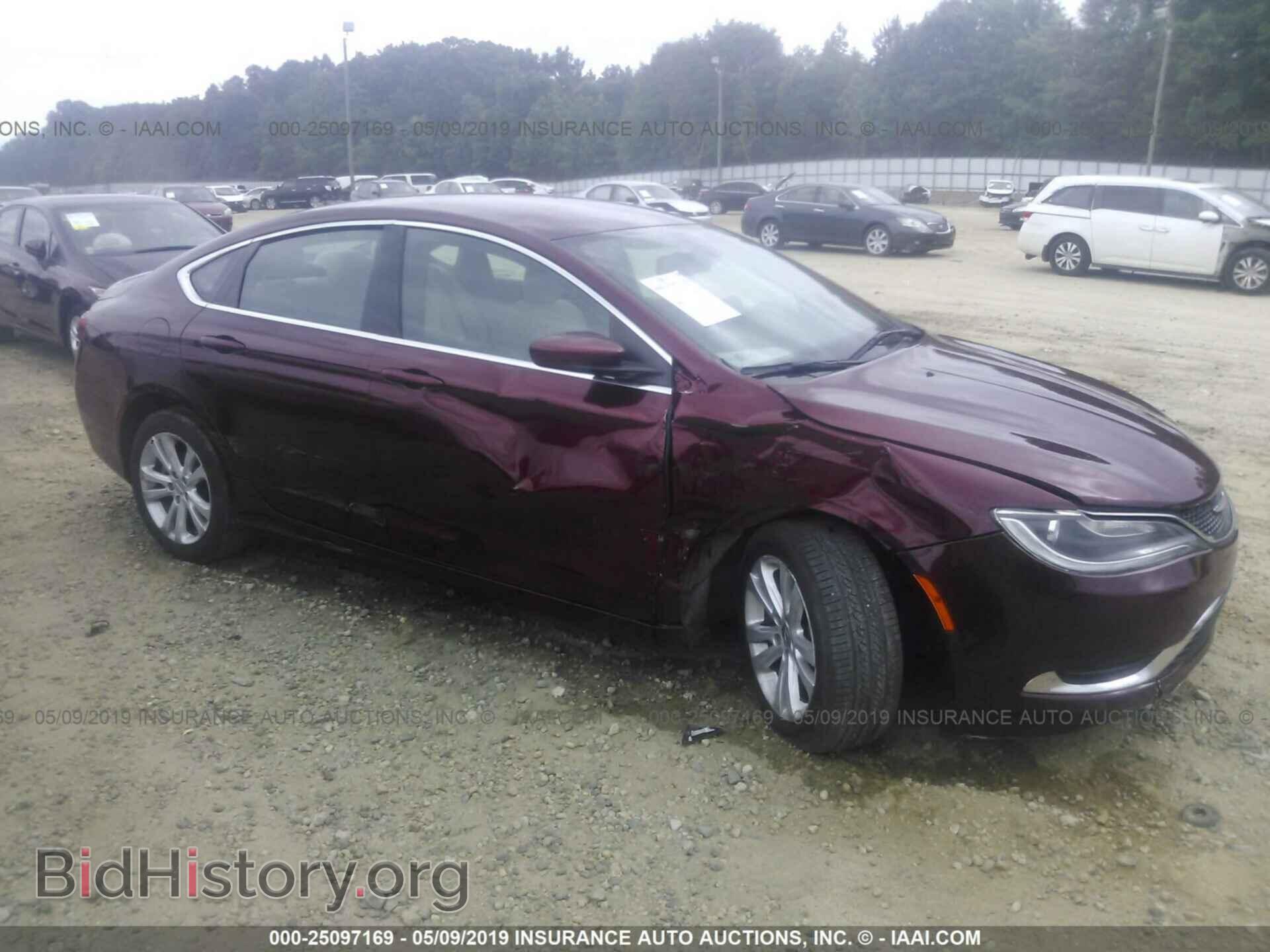 Фотография 1C3CCCAB1GN112412 - CHRYSLER 200 2016