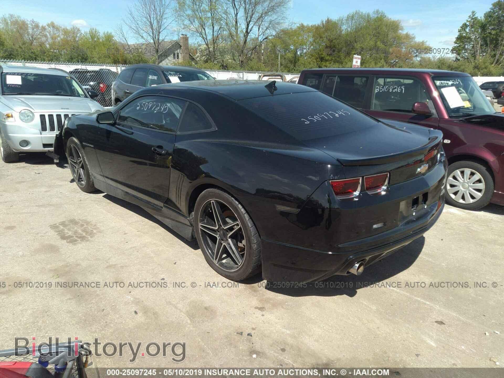 2012 CHEVROLET CAMARO - VIN: 2G1FC1E36C9180551 - Фото 3