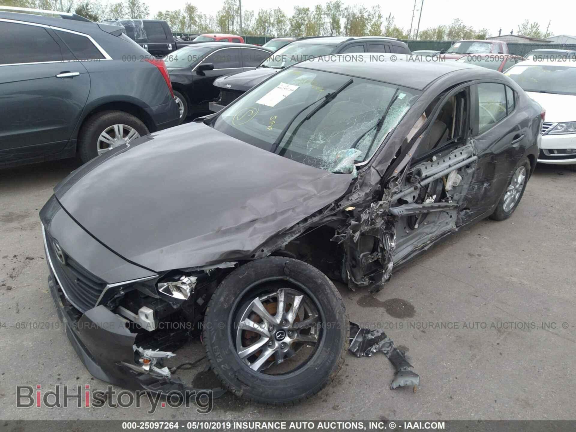2014 MAZDA 3 - VIN: JM1BM1V71E1136776 - Фото 2