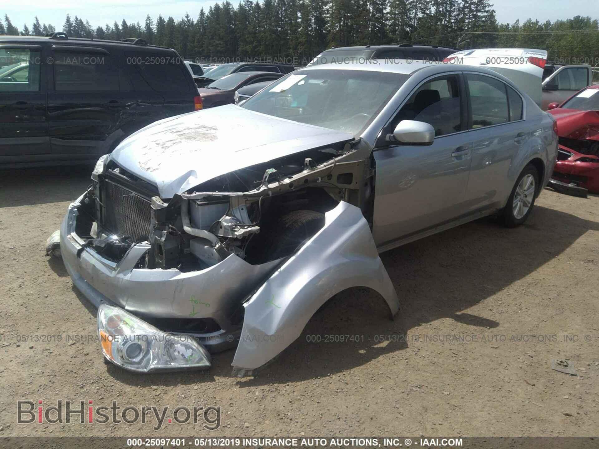 2012 SUBARU LEGACY - VIN: 4S3BMBA60C3007528 - Фото 2